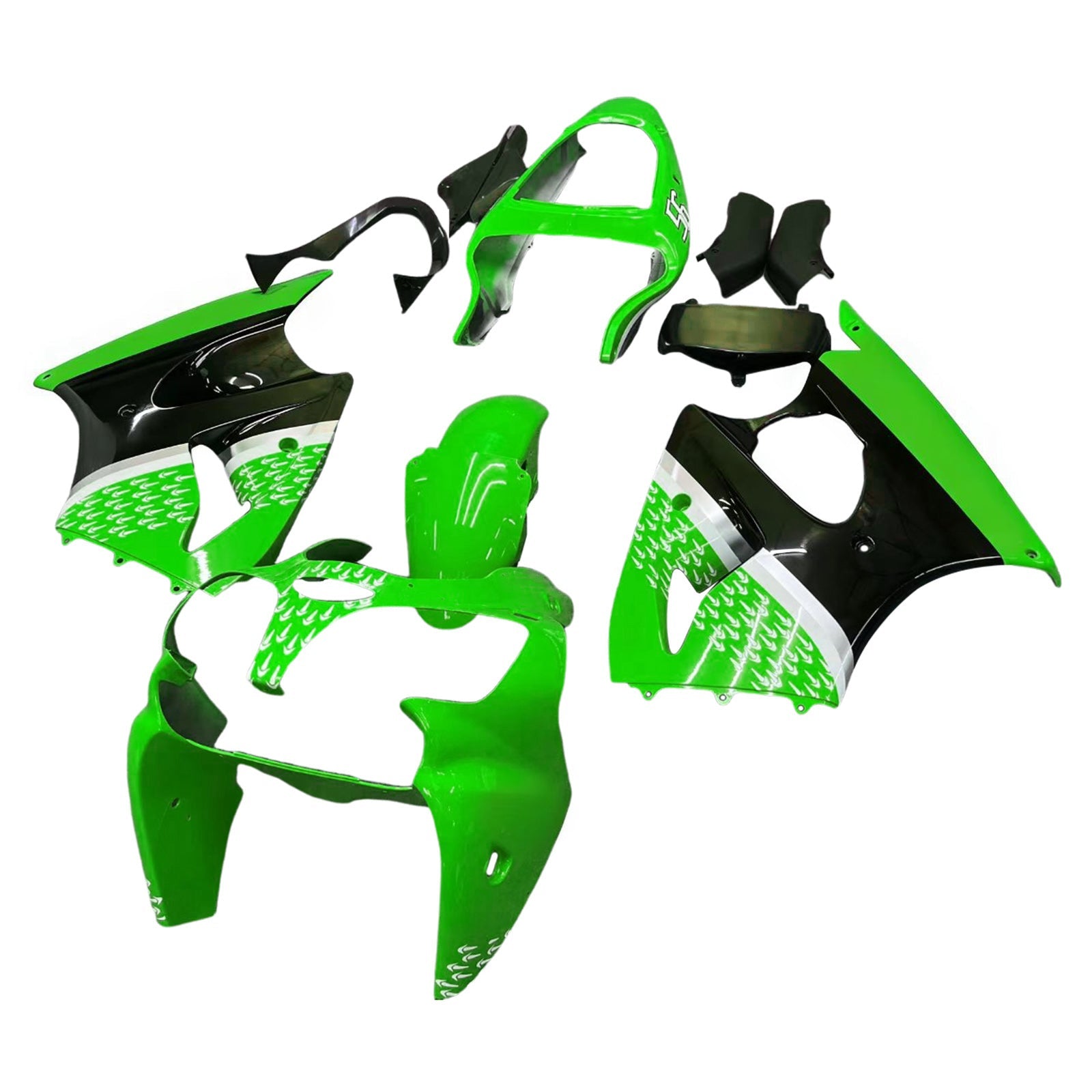 Fairing Kit For Kawasaki ZX6R 636 2000-2002 ZZR600 2005-2008
