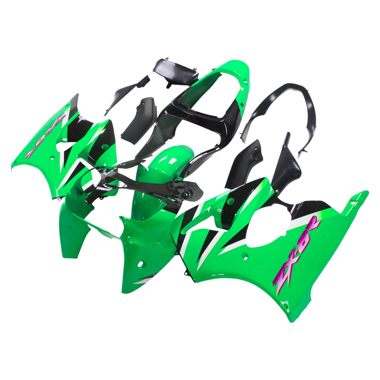 가와사키 ZX6R 636 2000-2002 ZZR600 2005-2008용 페어링 키트