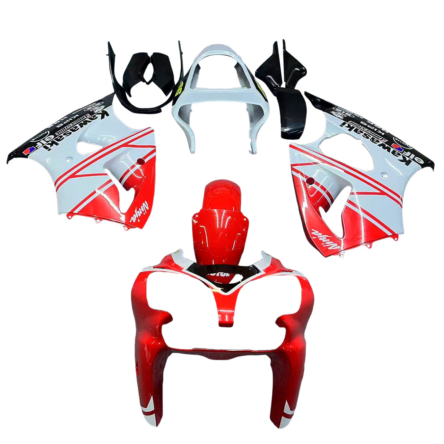 Fairing Kit For Kawasaki ZX6R 636 2000-2002 Generic