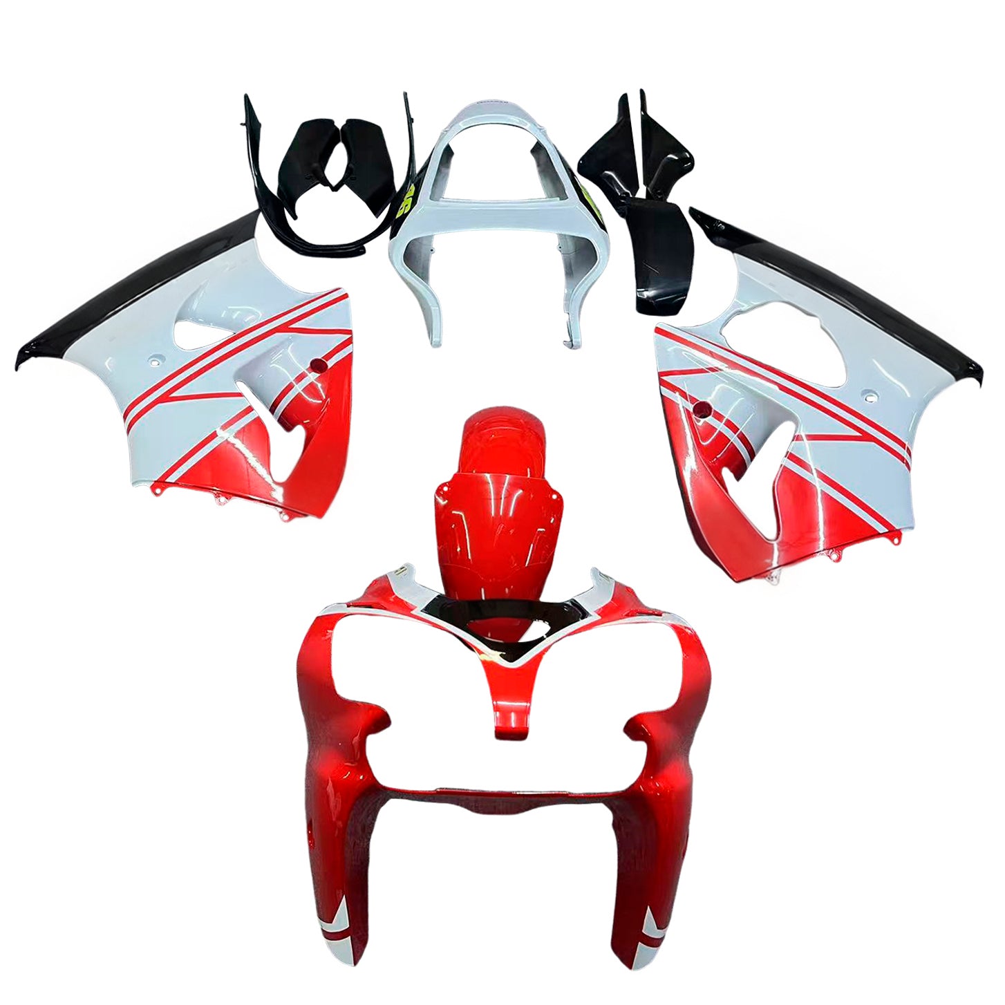 Fairing Kit For Kawasaki ZX6R 636 2000-2002 Generic