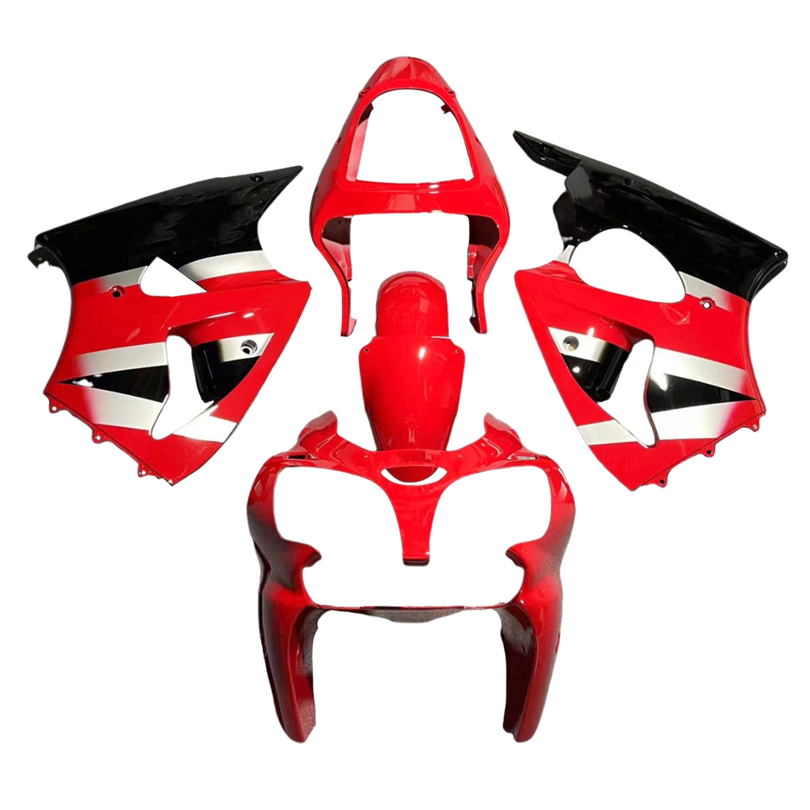 Kawasaki ZX6R 636 2000-2002 ZZR600 2005-2008 Fairing Kit Bodywork