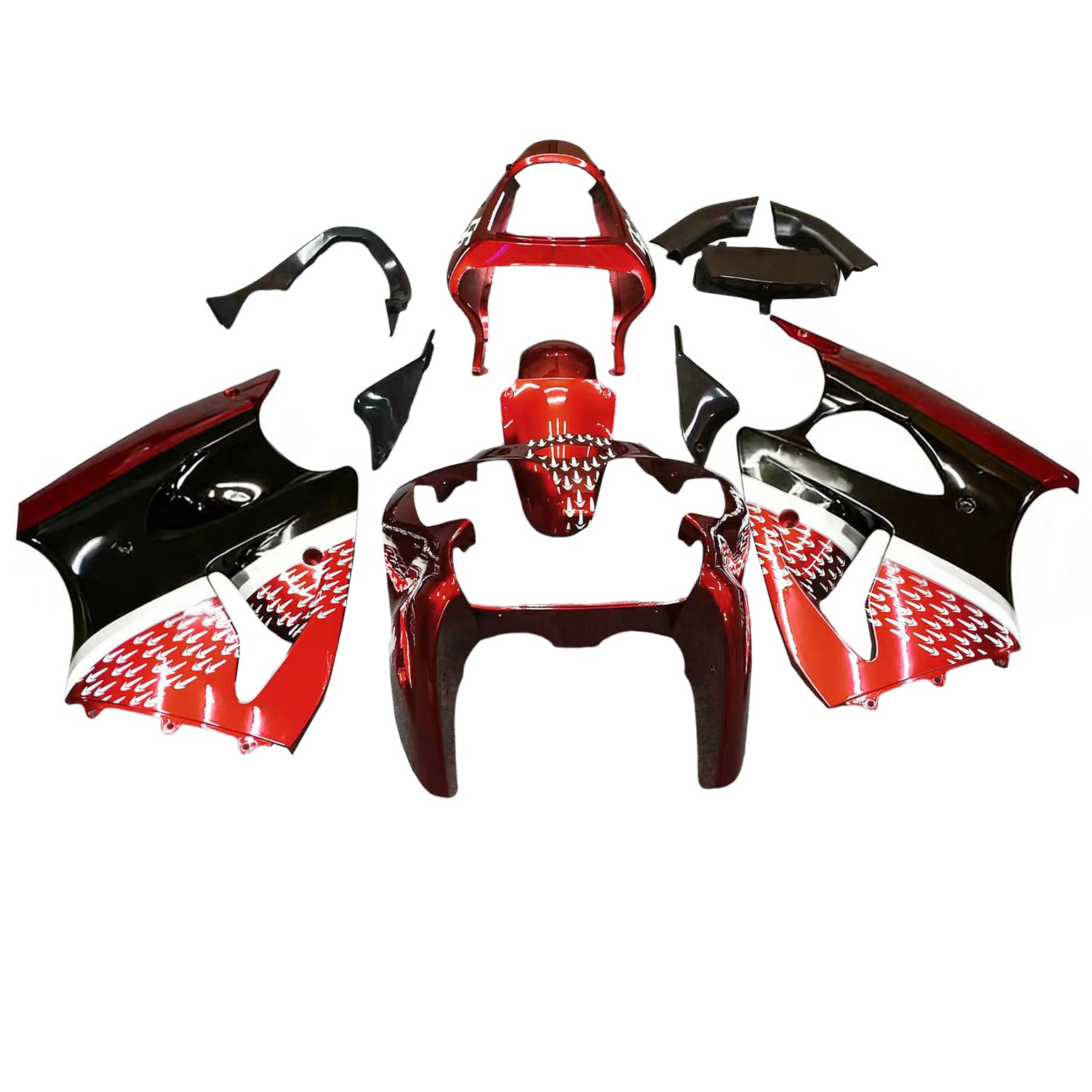 Kit Carenado Kawasaki ZX6R 636 2000-2002 ZZR600 2005-2008 Carrocería
