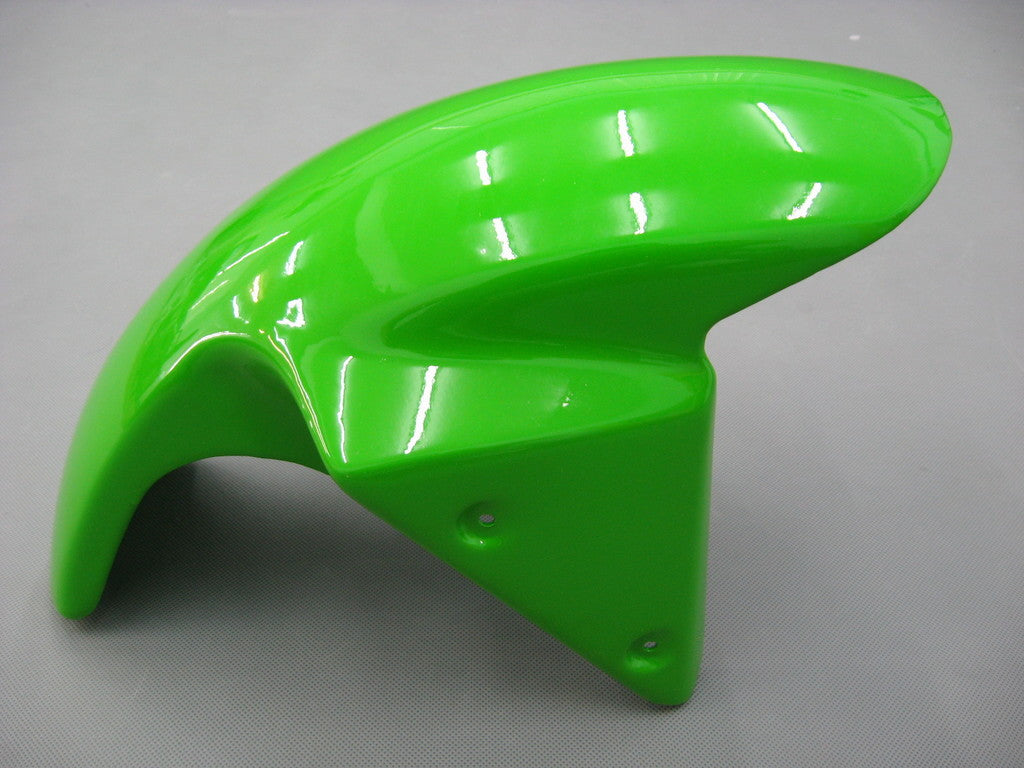 Fairings 2003-2004 Kawasaki ZX6R 636 Green Black No.56 ELF Generic