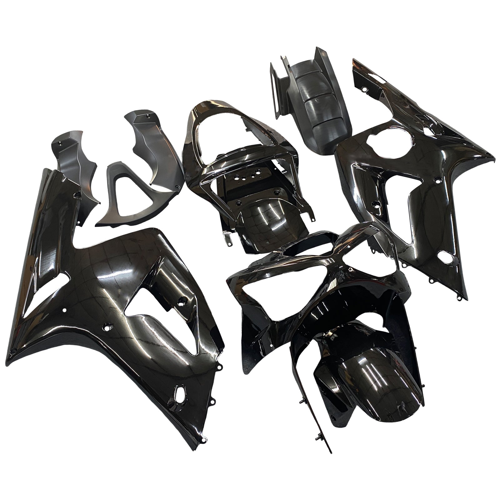 Fairings 2003-2004 Kawasaki ZX6R 636 Black Ninja Generic