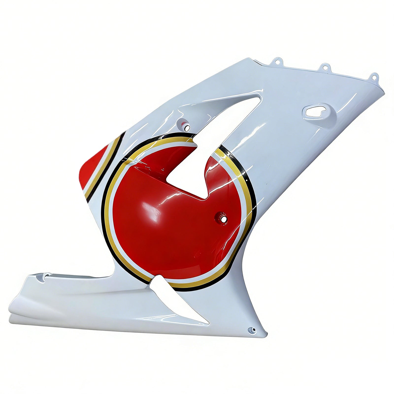 Fairings 2003-2004 Kawasaki ZX6R 636 White Red Lucky Strike Ninja Generic