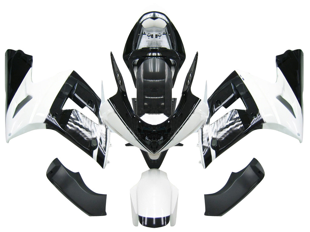 Injection Fairing Kit Bodywork Plastic ABS fit For Kawasaki ZX6R 2003-2004
