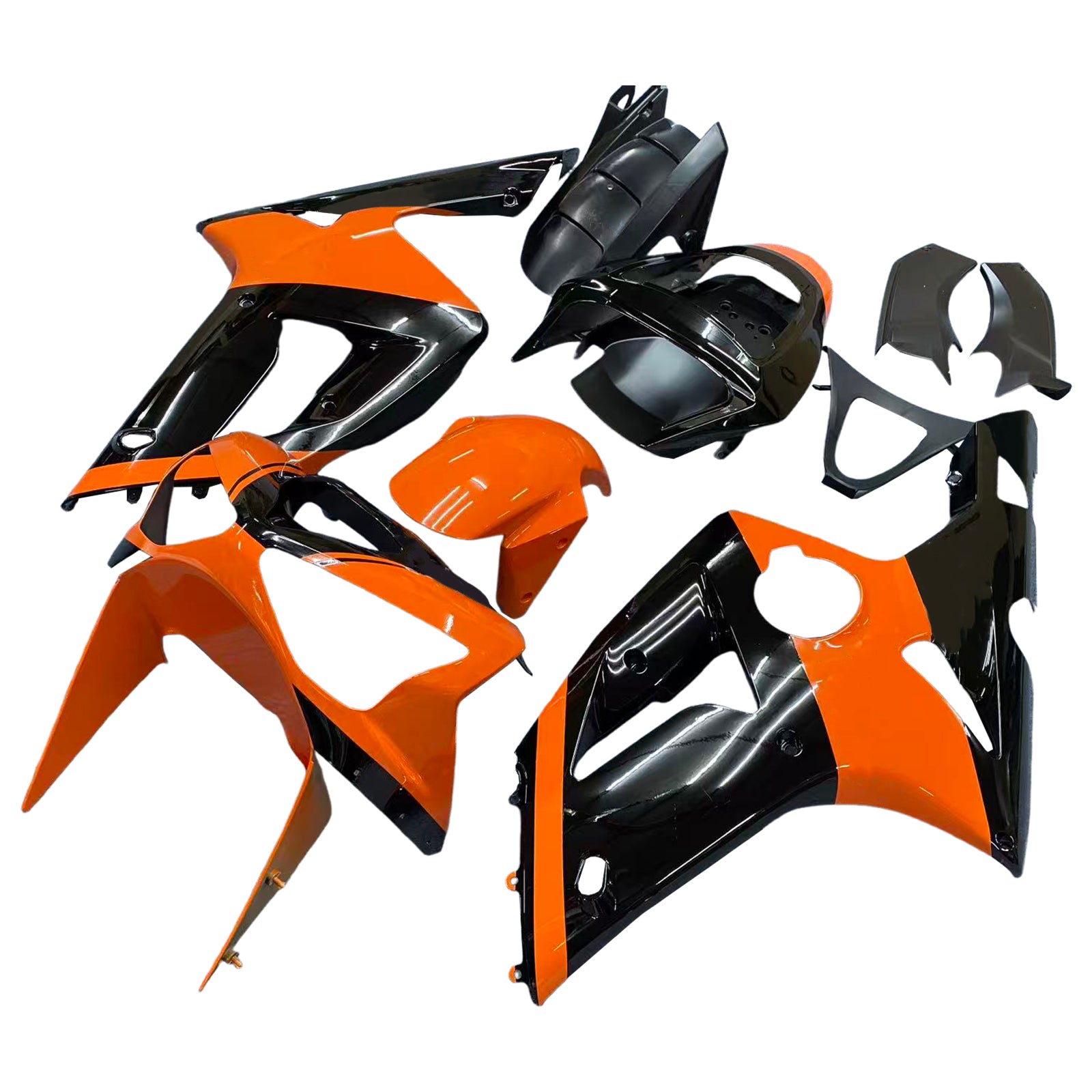 Kawasaki ZX6R 636 2003-2004 Fairing Kit Bodywork Plastic ABS