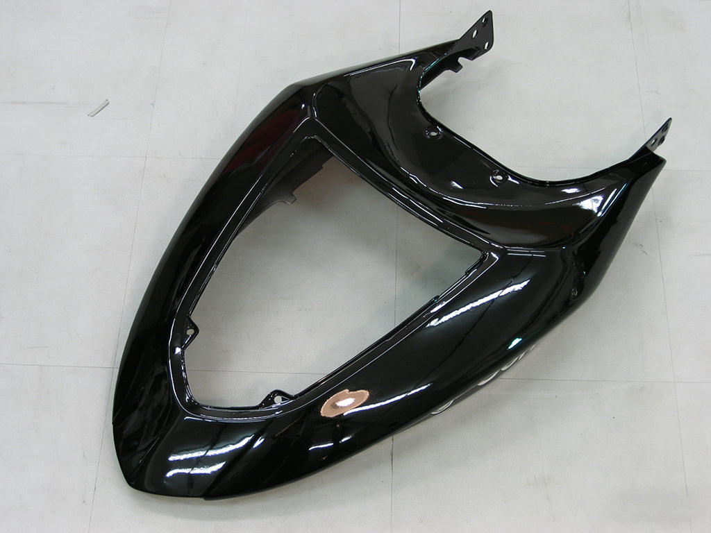 페어링 2005-2006 가와사키 ZX6R 636 블랙 화이트 웨스트 ZX6R 제네릭