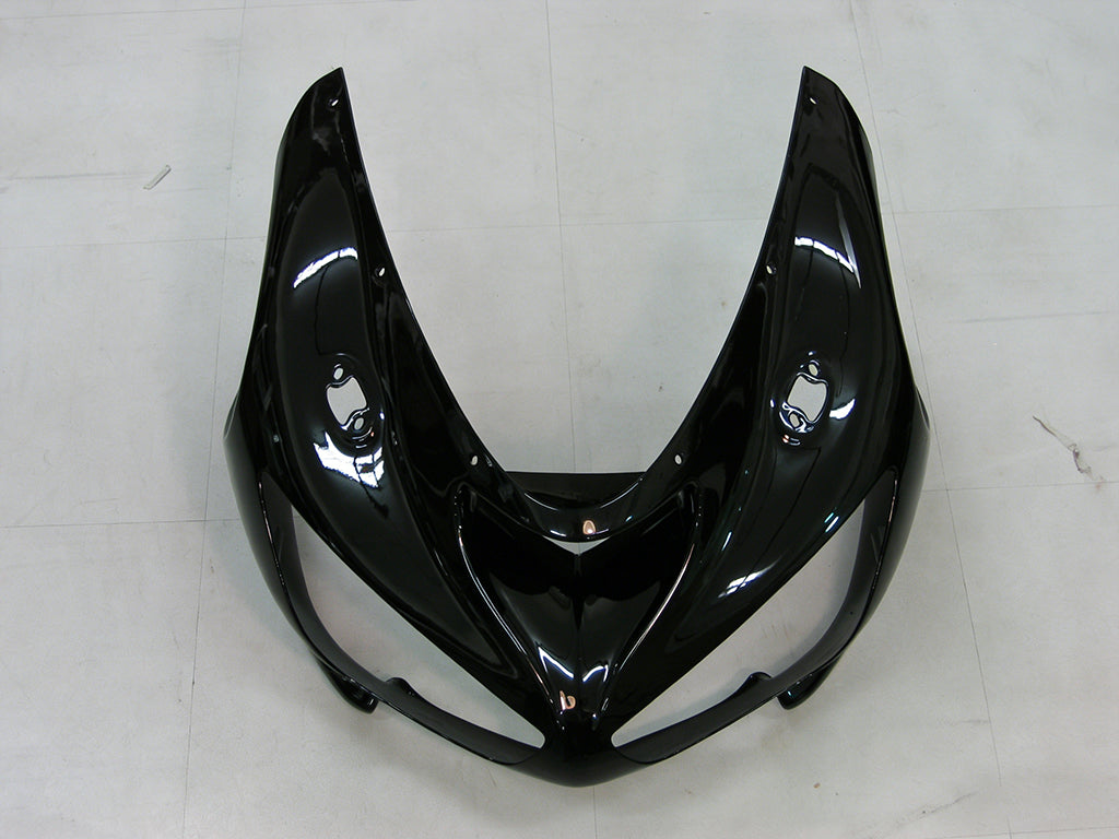 페어링 2005-2006 가와사키 ZX6R 636 블랙 화이트 웨스트 ZX6R 제네릭