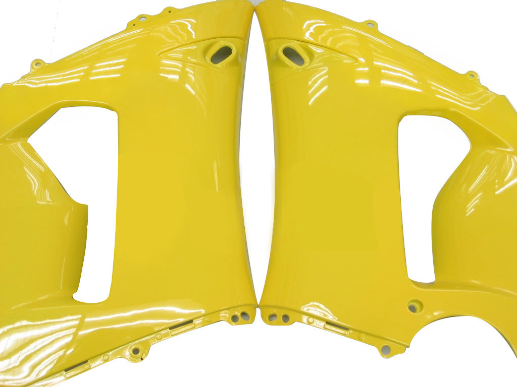 Fairings 2005-2006 Kawasaki ZX6R 636 Yellow Black Ninja Generic