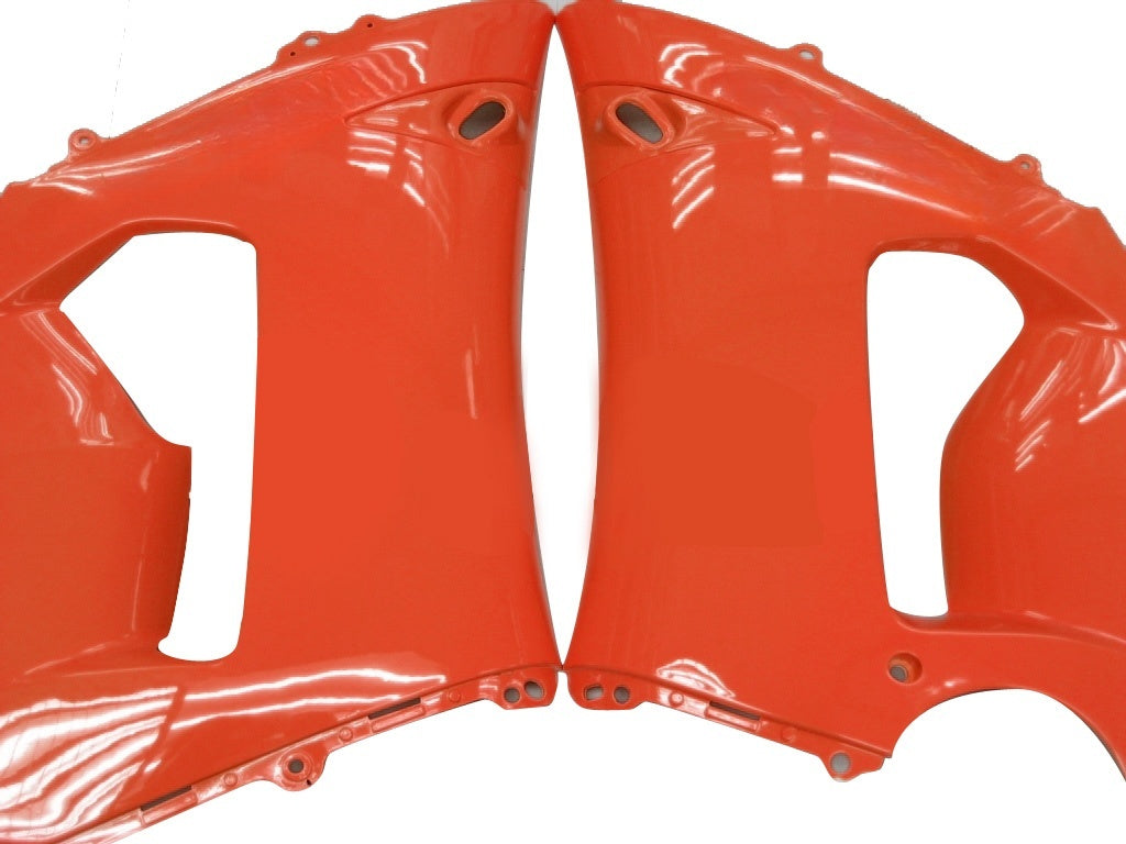 Fairings 2005-2006 Kawasaki ZX6R 636 Orange Black elf Ninja Generic