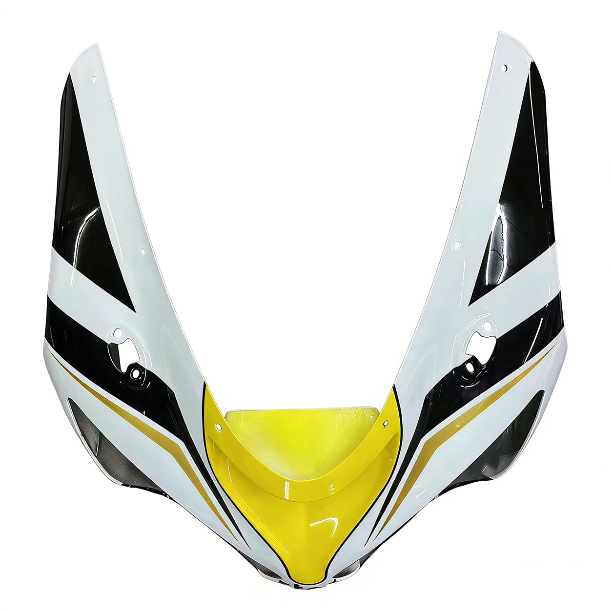 Fairings 2005-2006 Kawasaki ZX6R 636 Black White Yellow Playboy Generic