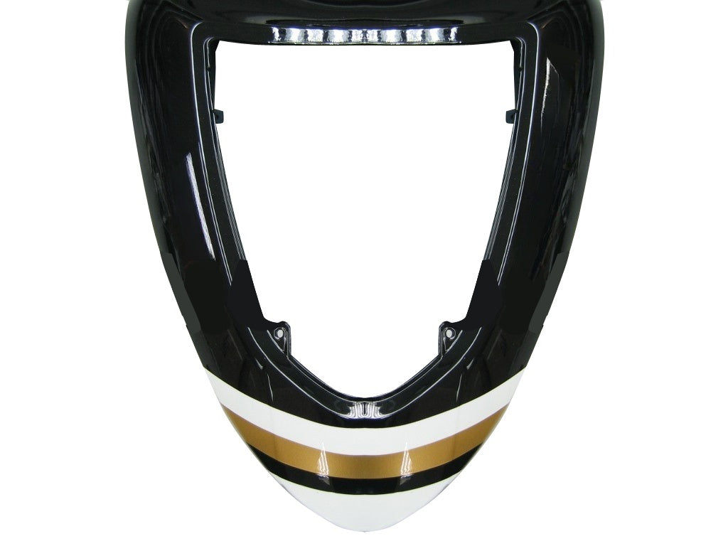 Carenados 2005-2006 Kawasaki ZX6R 636 Negro Blanco Lucky Strike Ninja Genérico