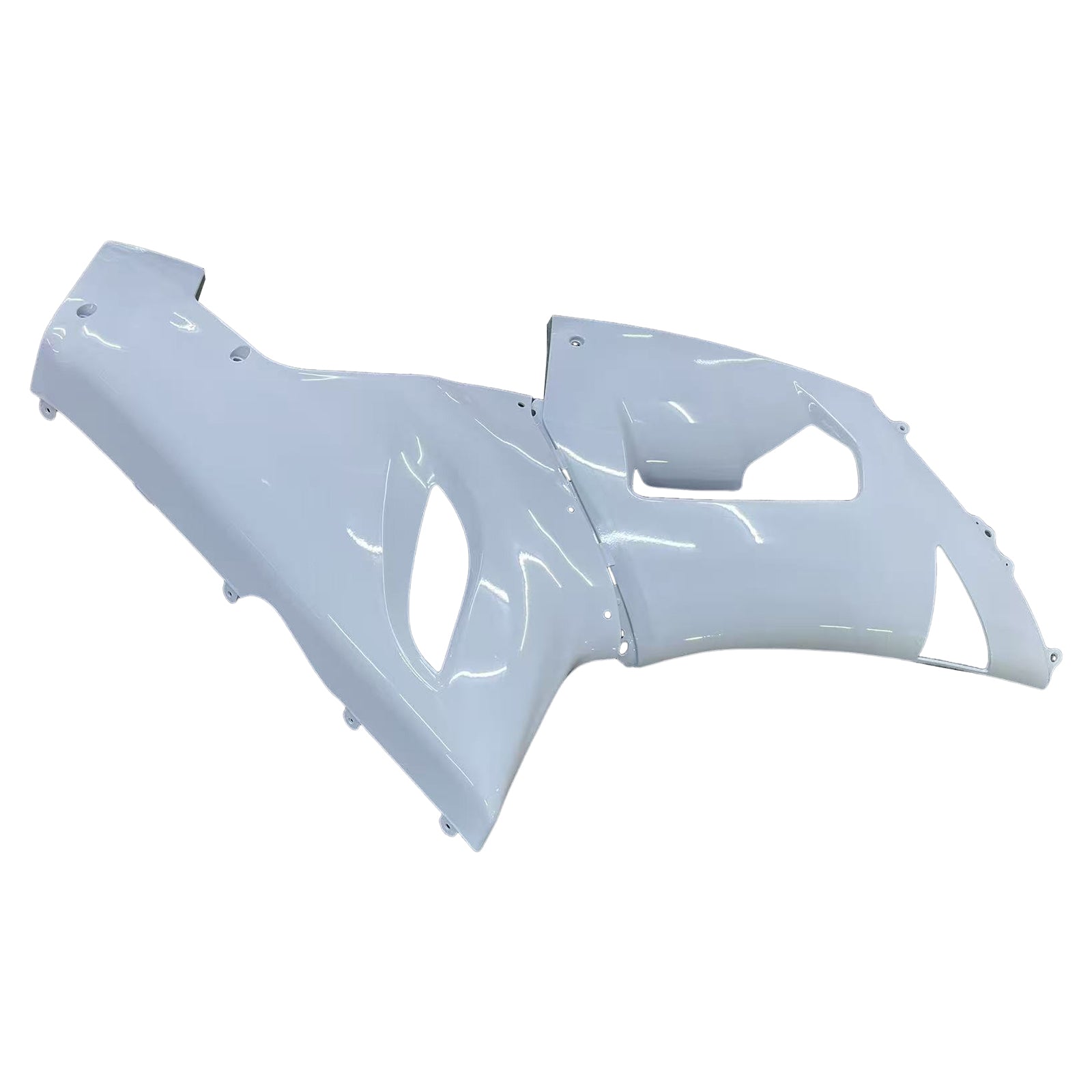 Fairings 2005-2006 Kawasaki ZX6R 636 White ZX6R Ninja Generic