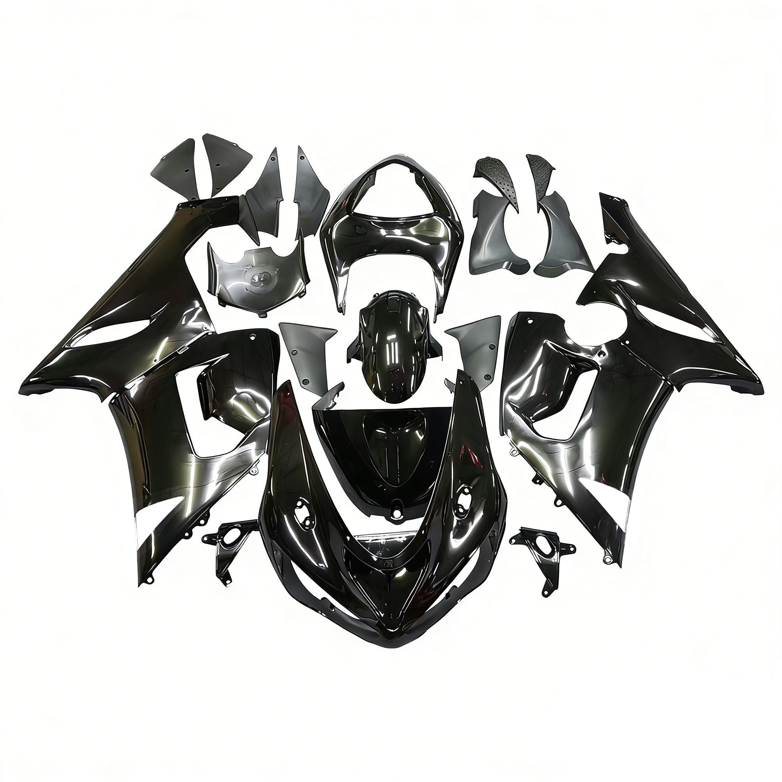 Kawasaki ZX6R 636 2005-2006 Fairing Kit Bodywork Plastic ABS