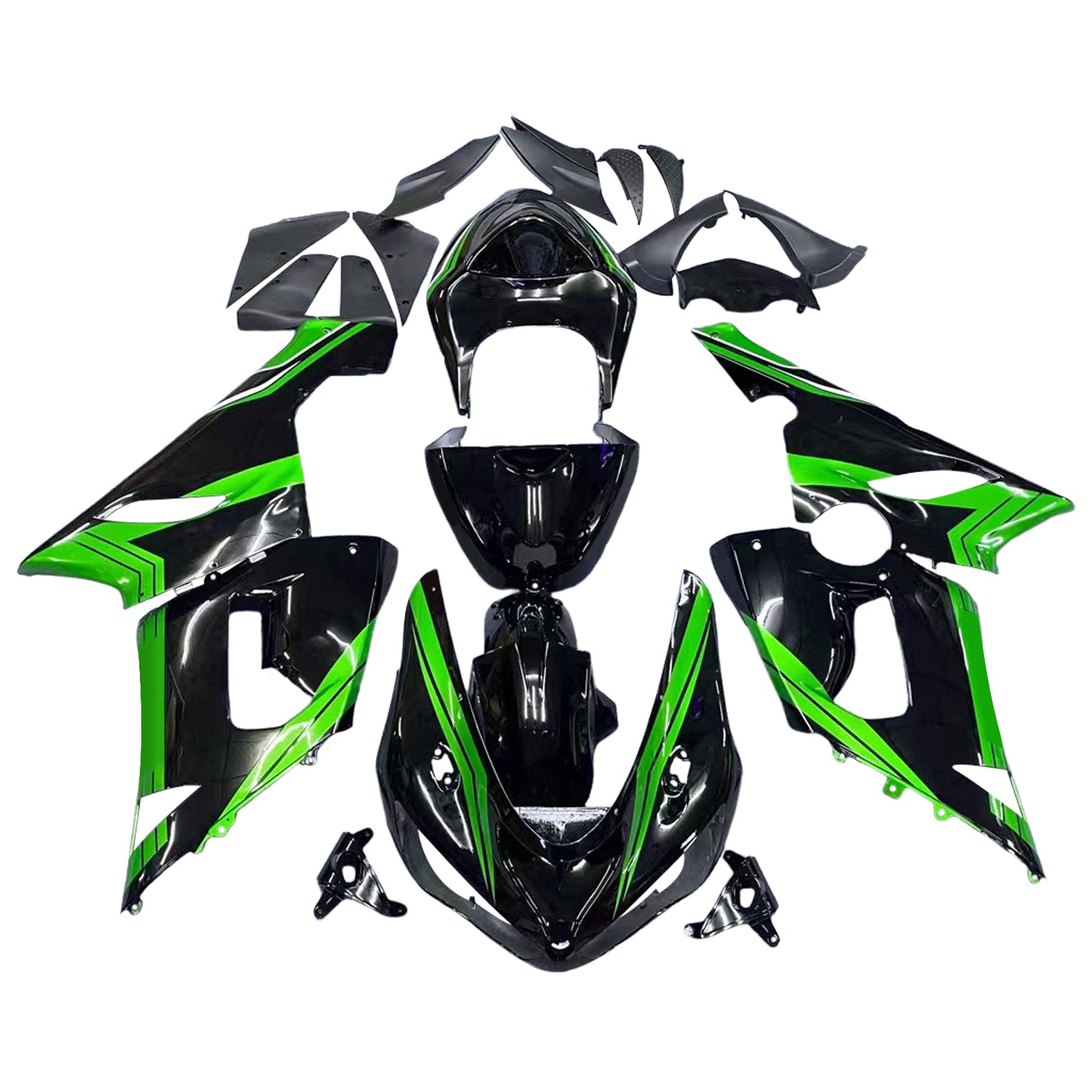 Kawasaki ZX6R 636 2005-2006 Fairing Kit Bodywork Plastic ABS