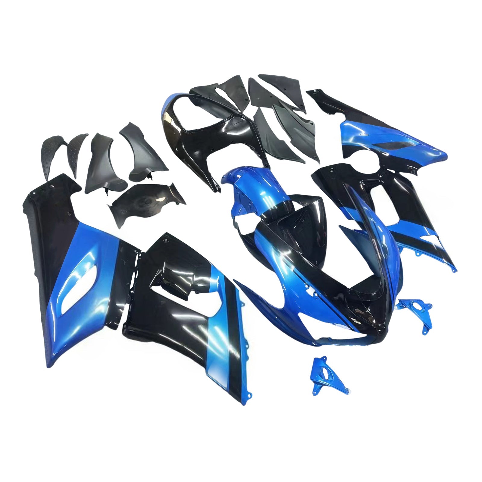 Kawasaki ZX6R 636 2005-2006 Fairing Kit Bodywork Plastic ABS