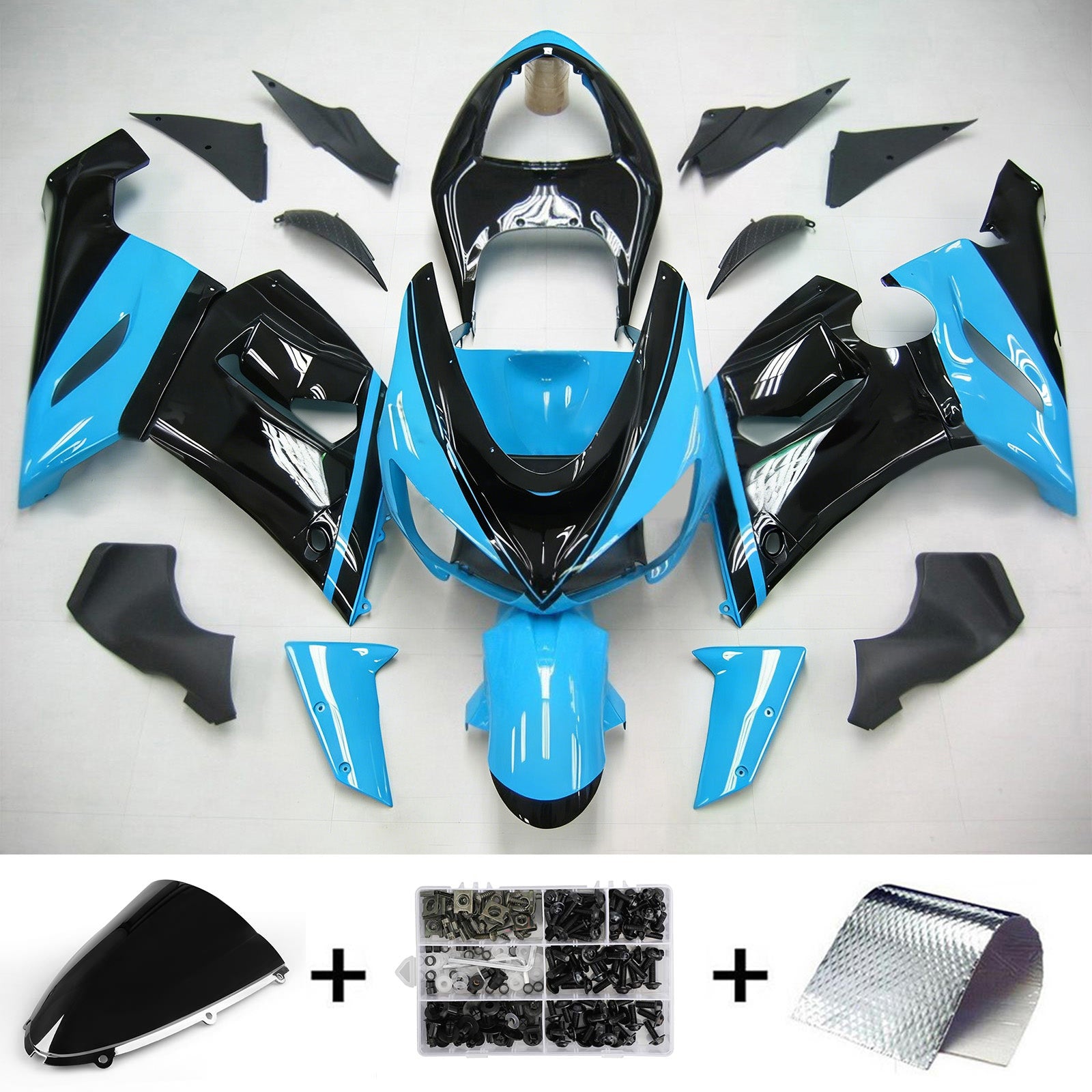 Fairing Kit For Kawasaki ZX6R 636 2005-2006 Generic