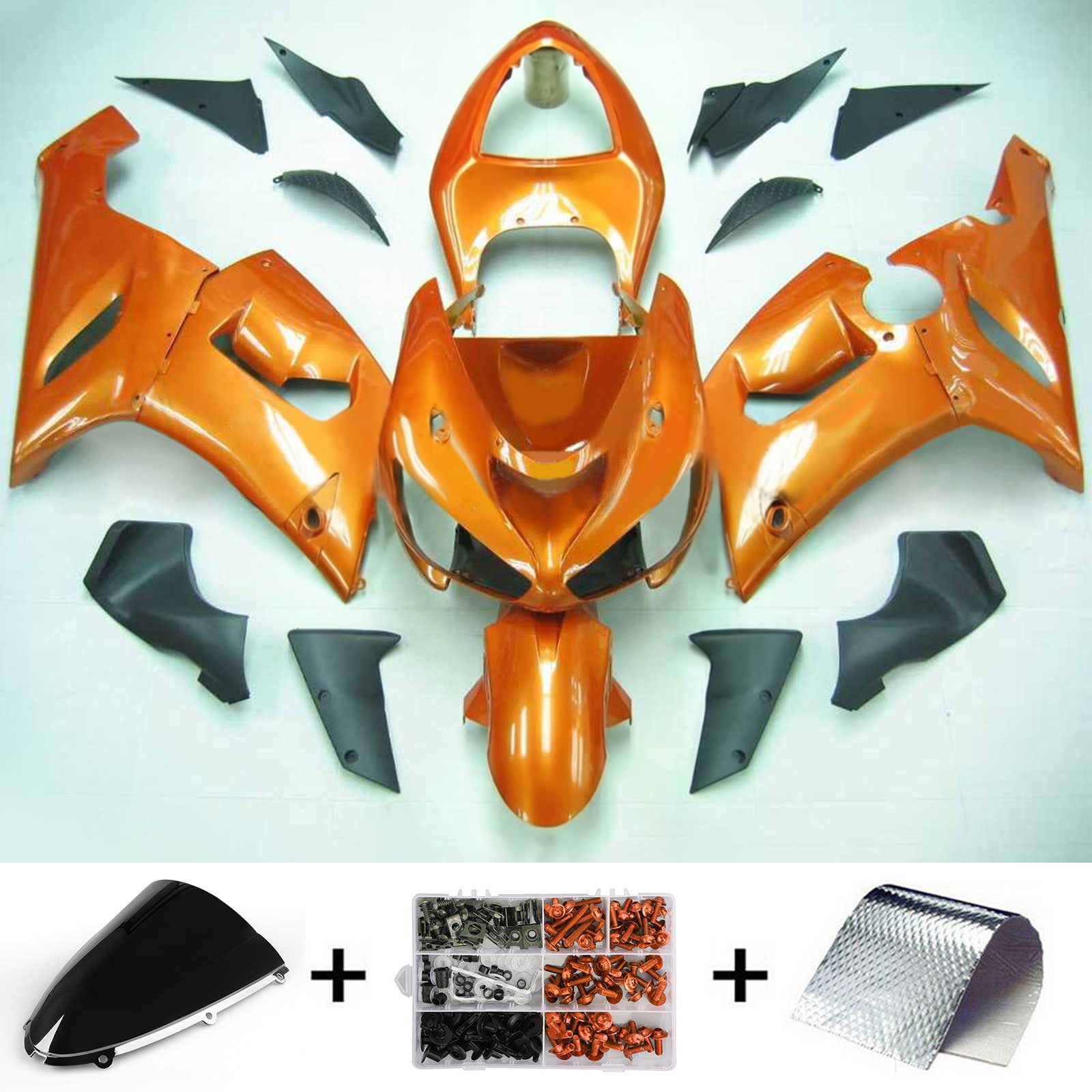 Kit Carenado Para Kawasaki ZX6R 636 2005-2006 Genérico
