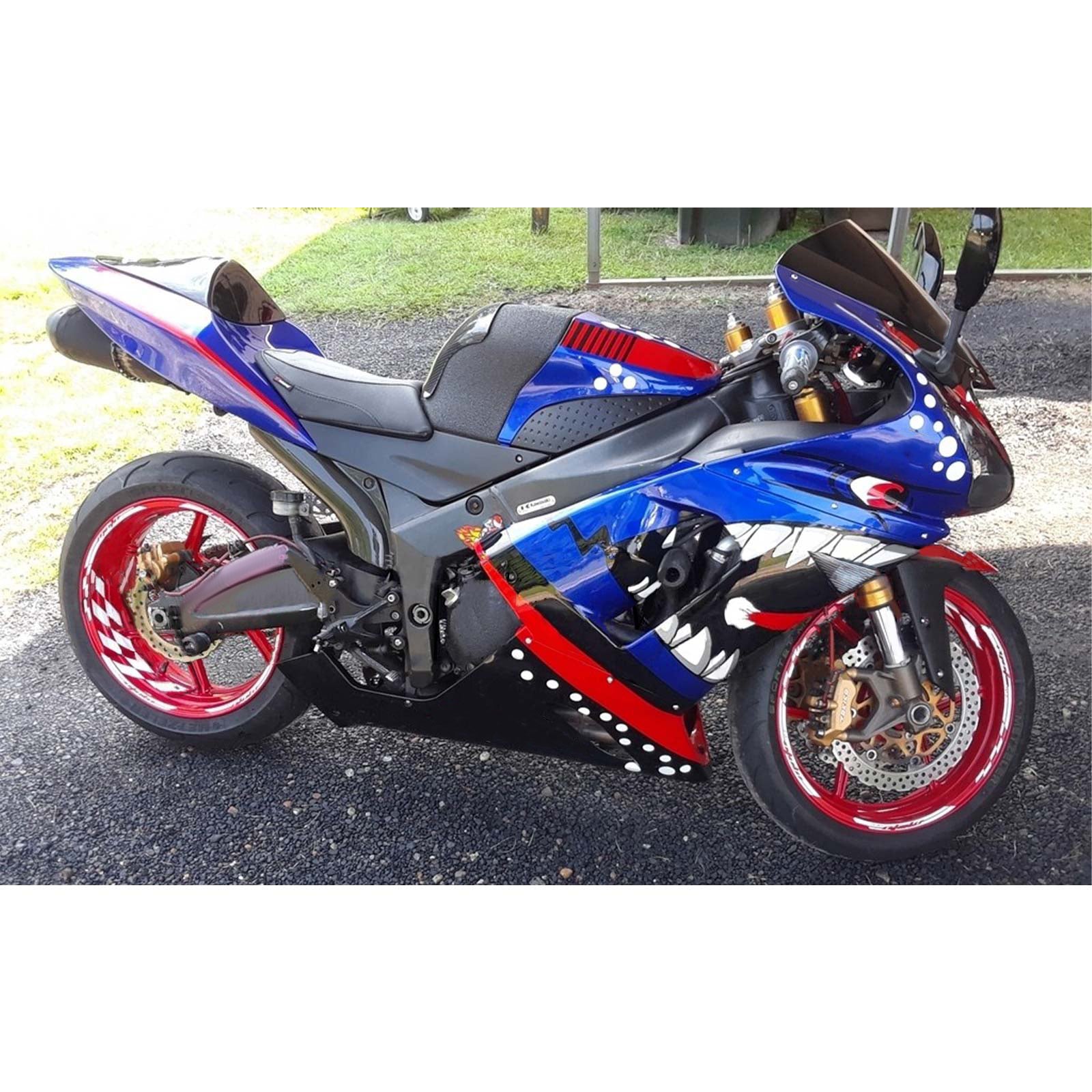 Kit Carenado Para Kawasaki ZX6R 636 2005-2006 Genérico