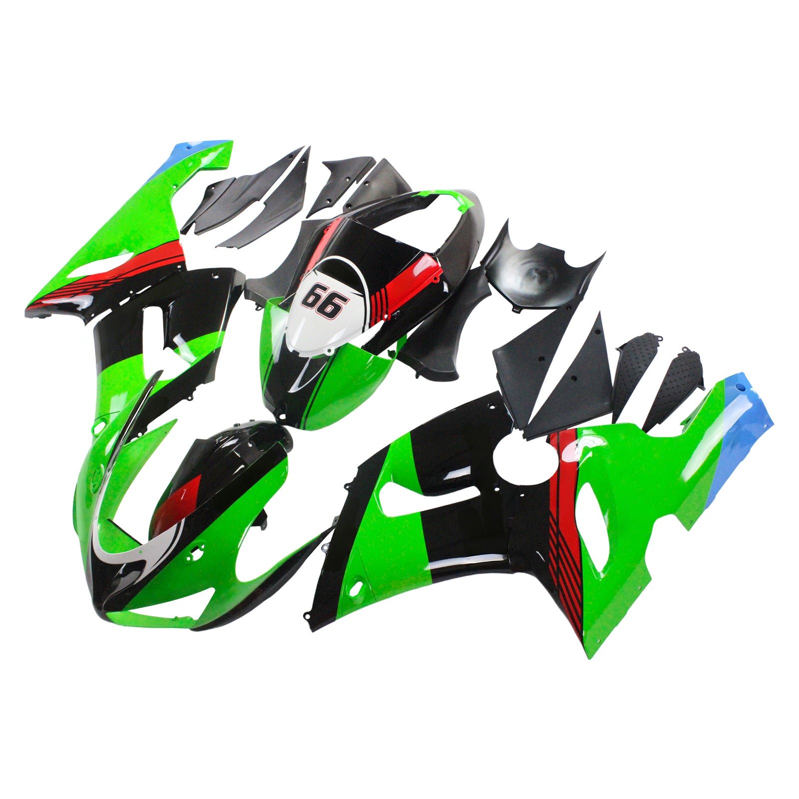 Fairing Kit For Kawasaki ZX6R 636 2005-2006 Generic