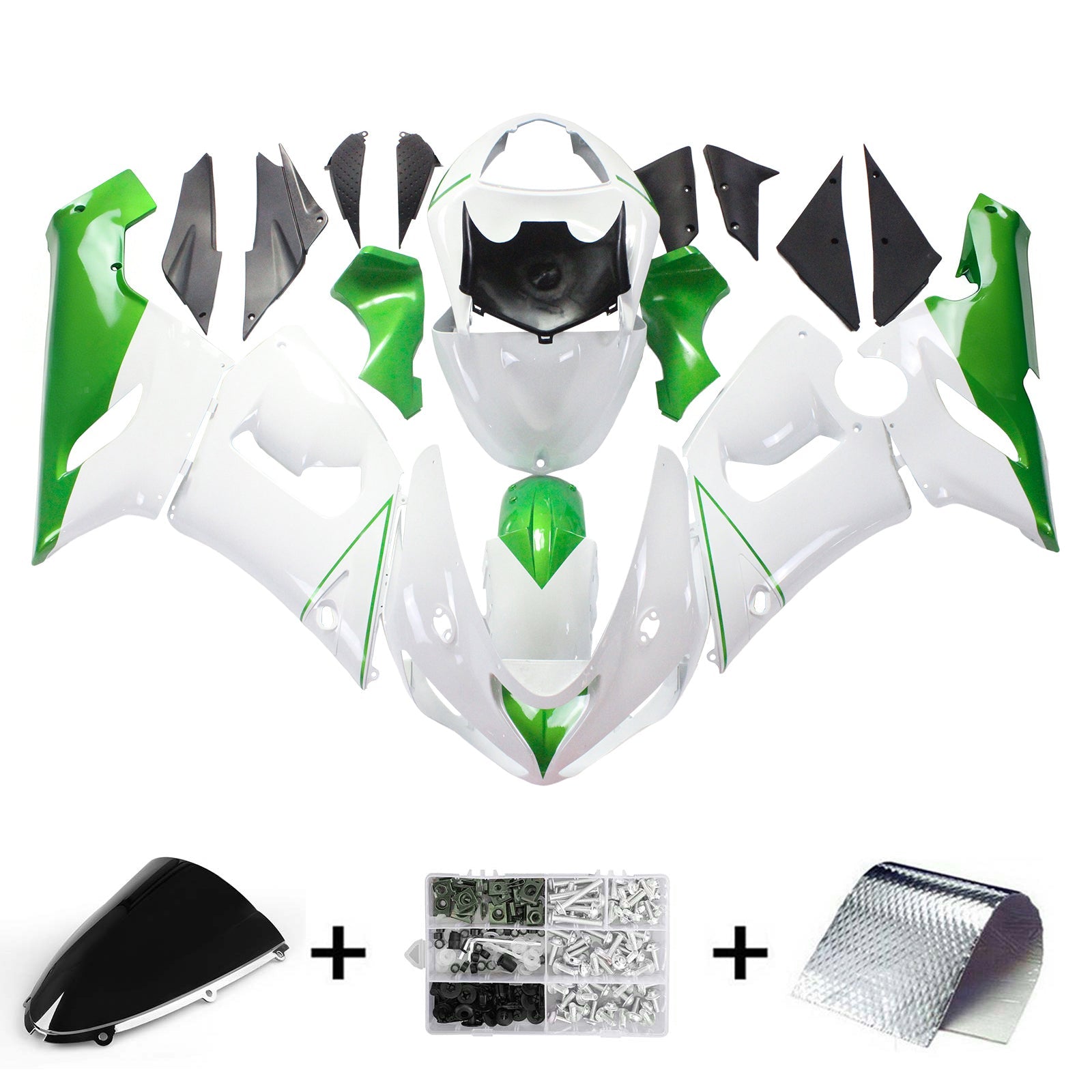 Fairing Kit For Kawasaki ZX6R 636 2005-2006 Generic