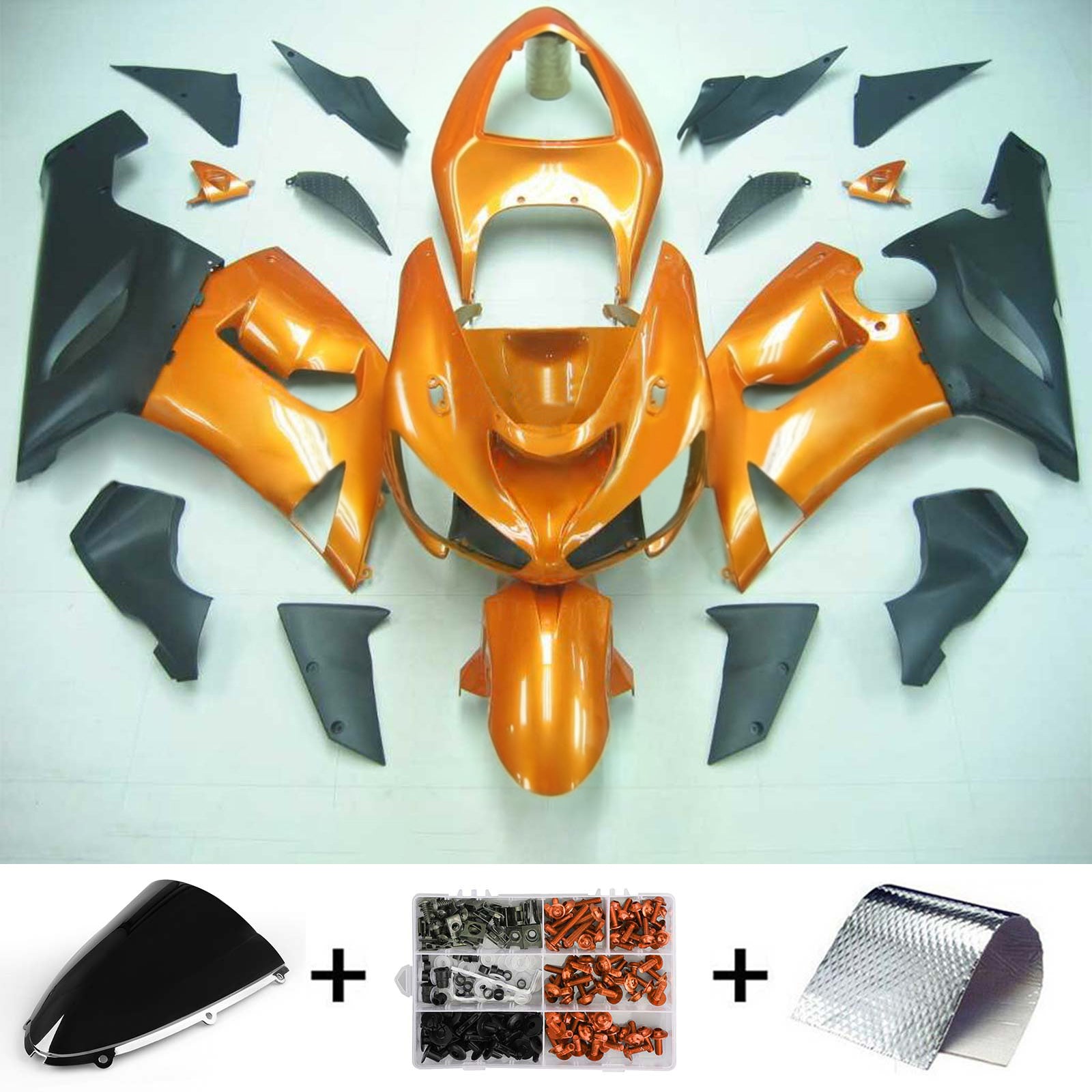 Kit Carenado Para Kawasaki ZX6R 636 2005-2006 Genérico