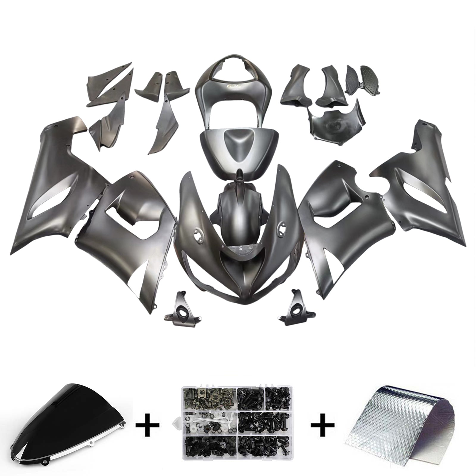 Fairing Kit For Kawasaki ZX6R 636 2005-2006 Generic
