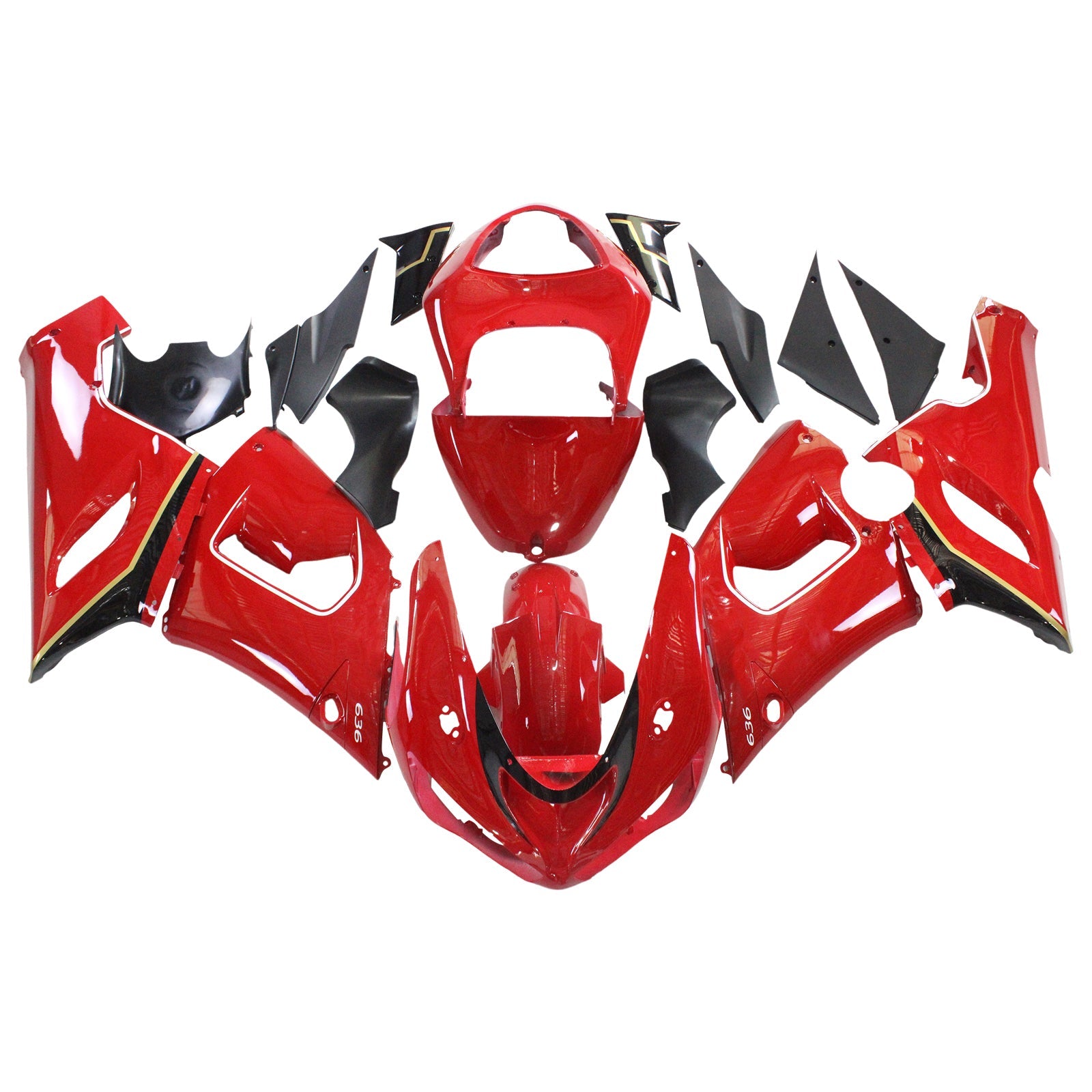Fairing Kit For Kawasaki ZX6R 636 2005-2006 Generic