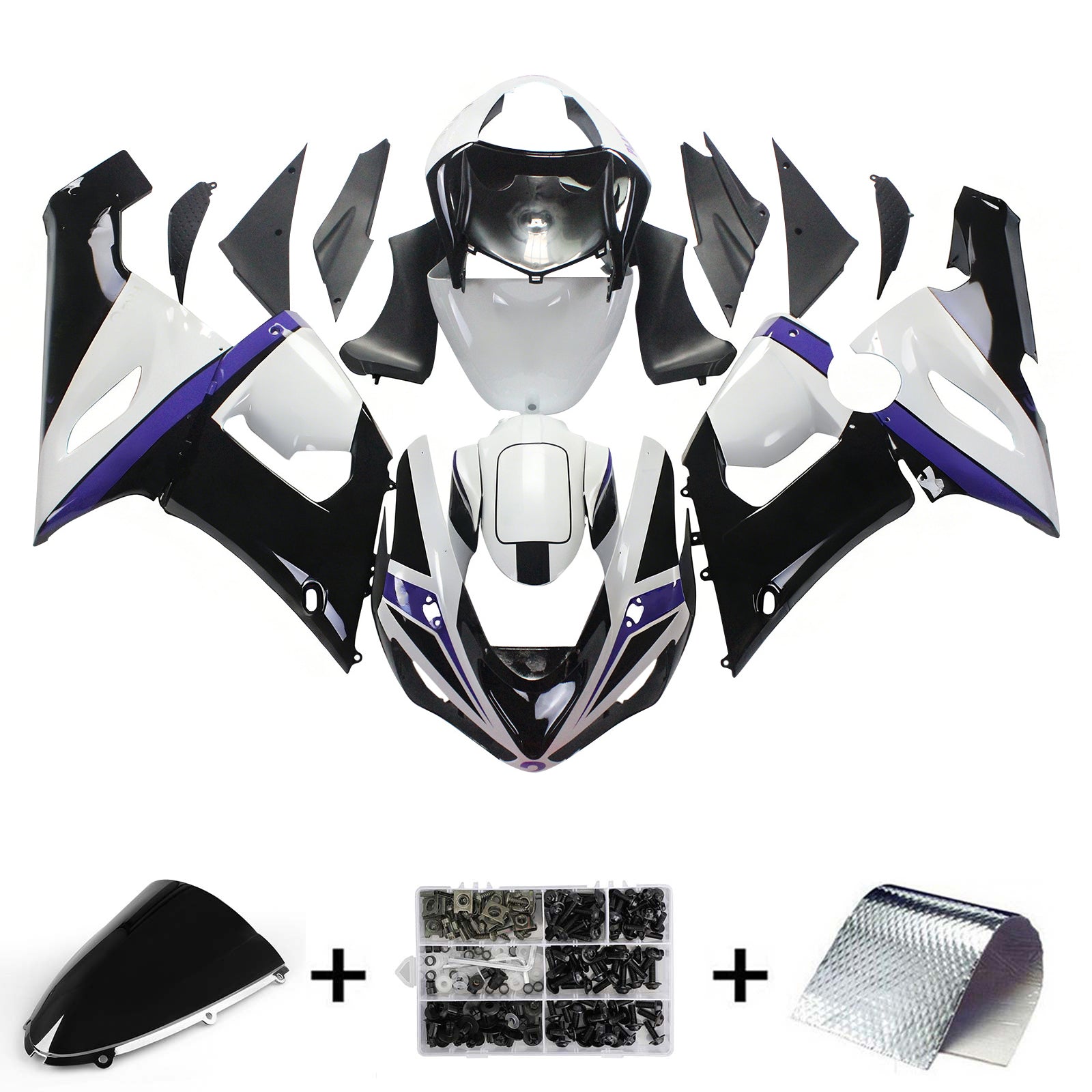 Fairing Kit For Kawasaki ZX6R 636 2005-2006 Generic