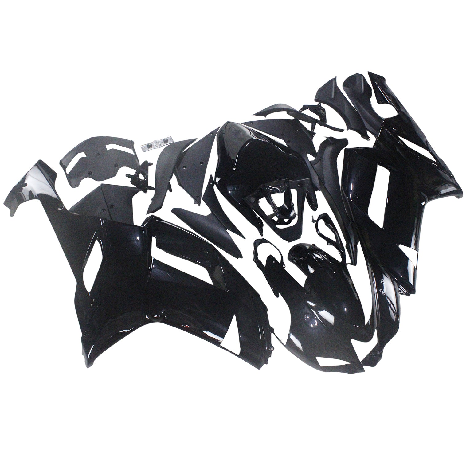 Fairings 2007-2008 Kawasaki ZX6R ZX636 Black Ninja Generic