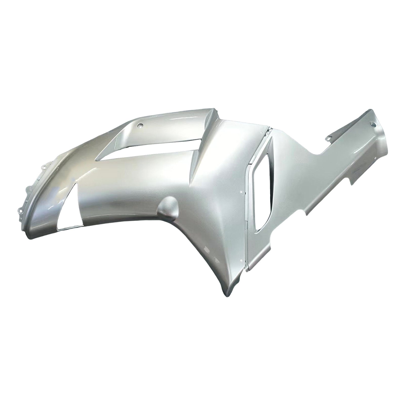 Fairings 2007-2008 Kawasaki ZX6R ZX636 Silver Ninja Generic