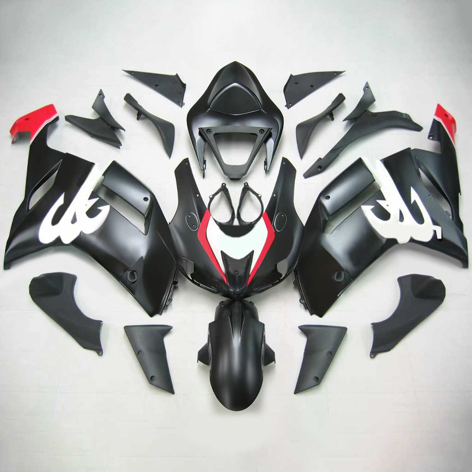 Kit Carenado Para Kawasaki ZX6R 636 2007-2008 Genérico