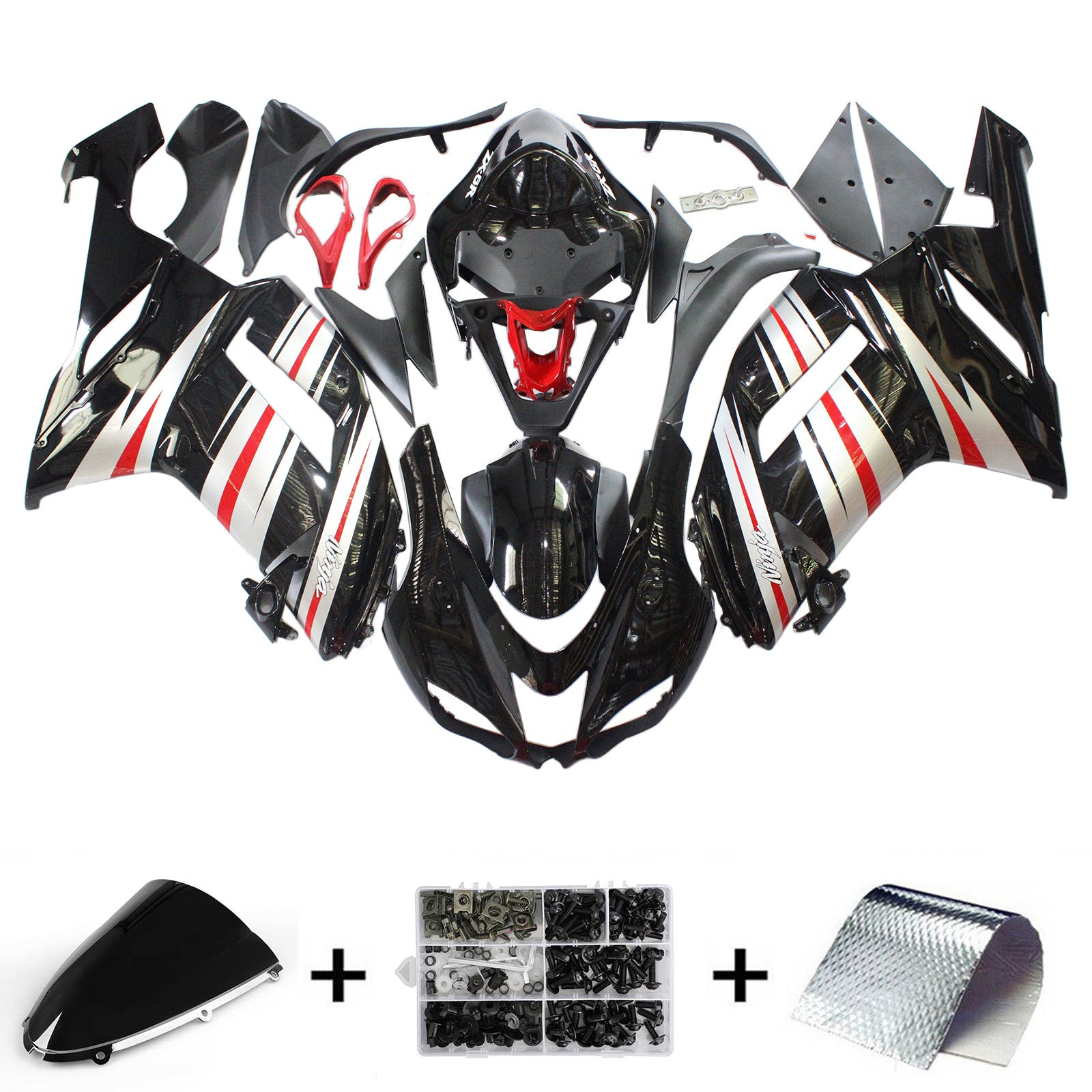 Kit Carenado Para Kawasaki ZX6R 636 2007-2008 Genérico