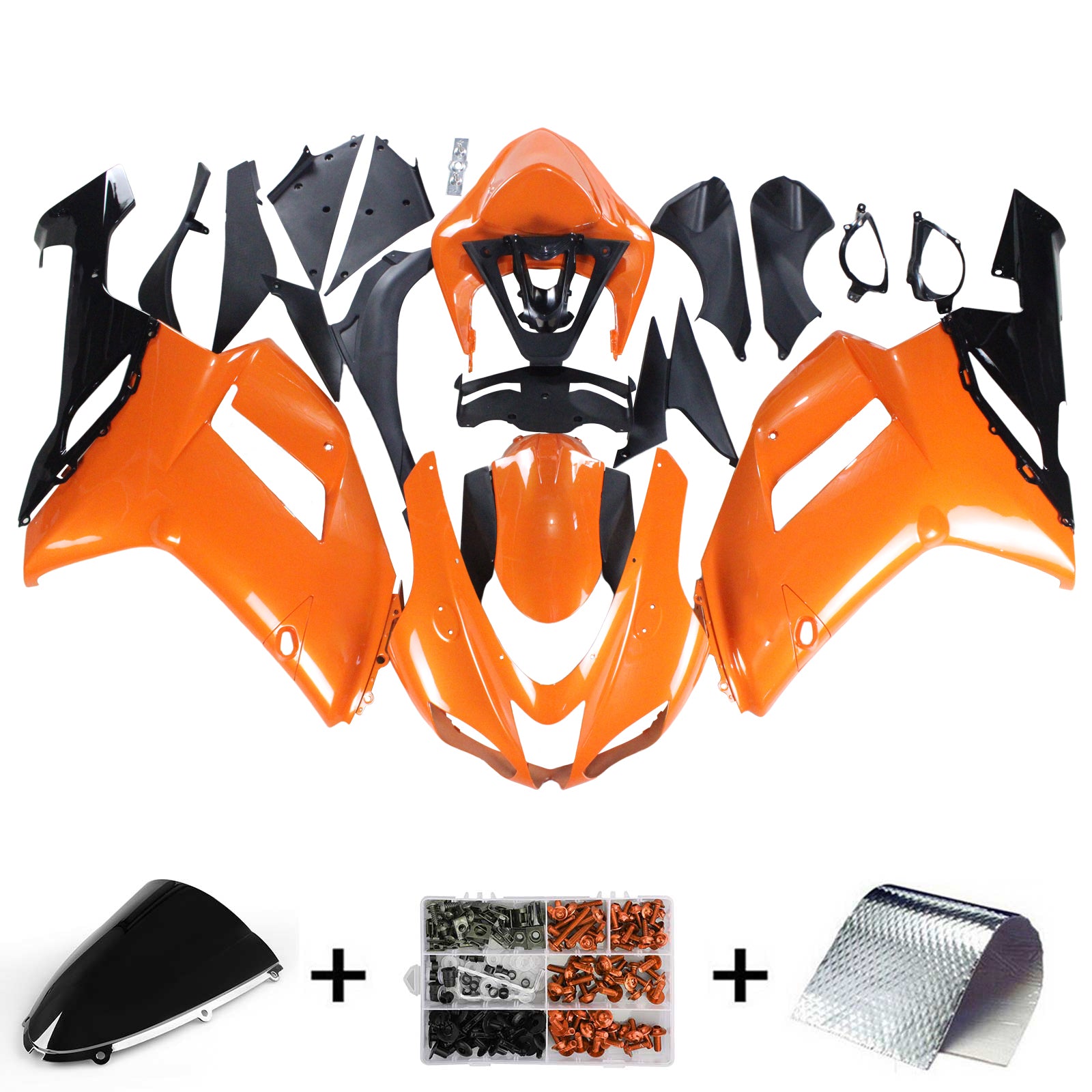 Fairing Kit For Kawasaki ZX6R 636 2007-2008 Generic