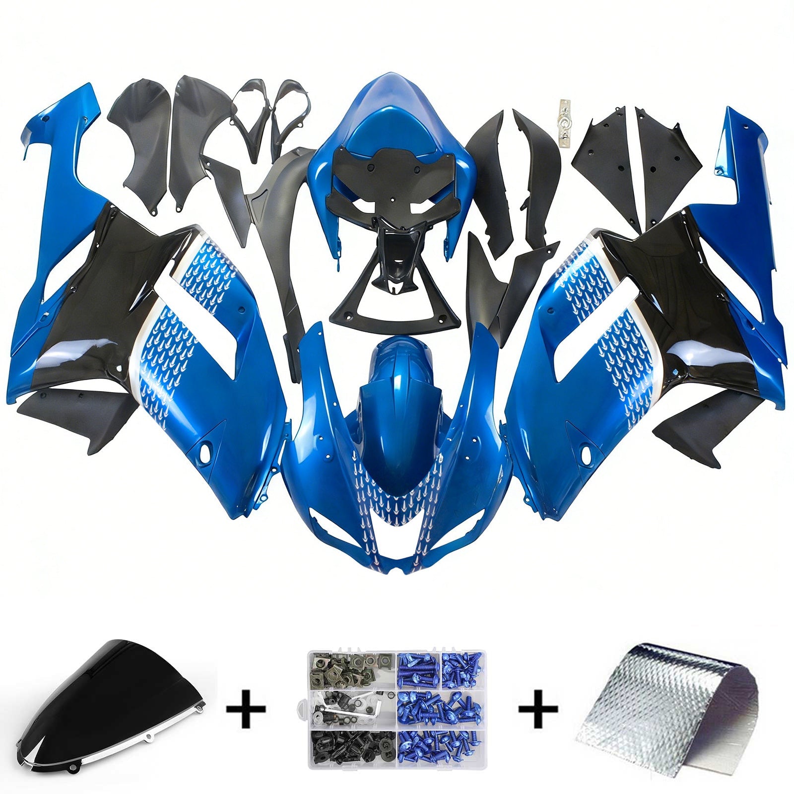 Fairing Kit For Kawasaki ZX6R 636 2007-2008 Generic