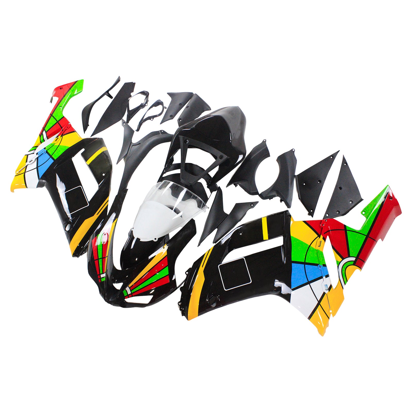 Fairing Kit For Kawasaki ZX6R 636 2007-2008 Generic