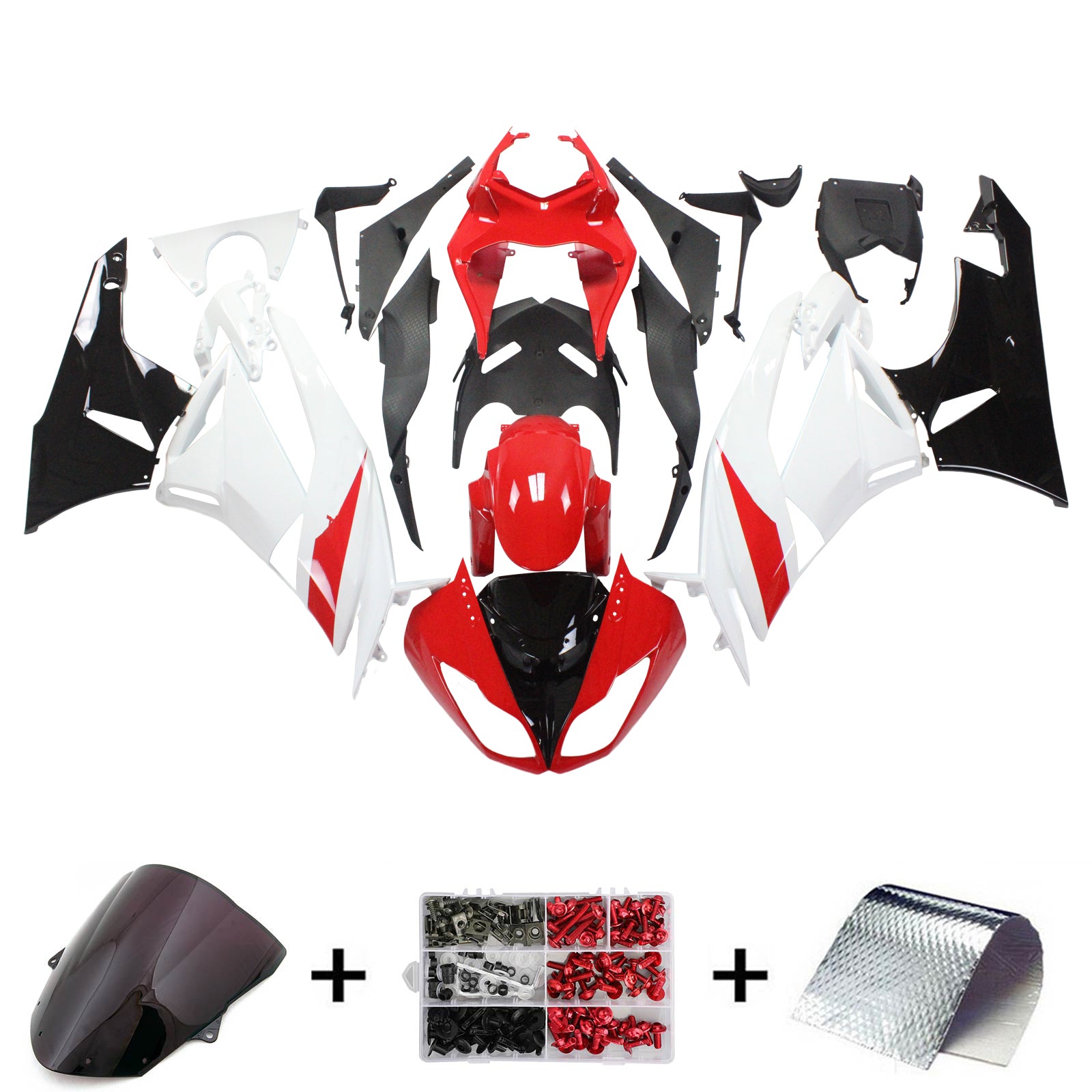 Kit Carenado Para Kawasaki ZX6R 636 2009-2012 Genérico