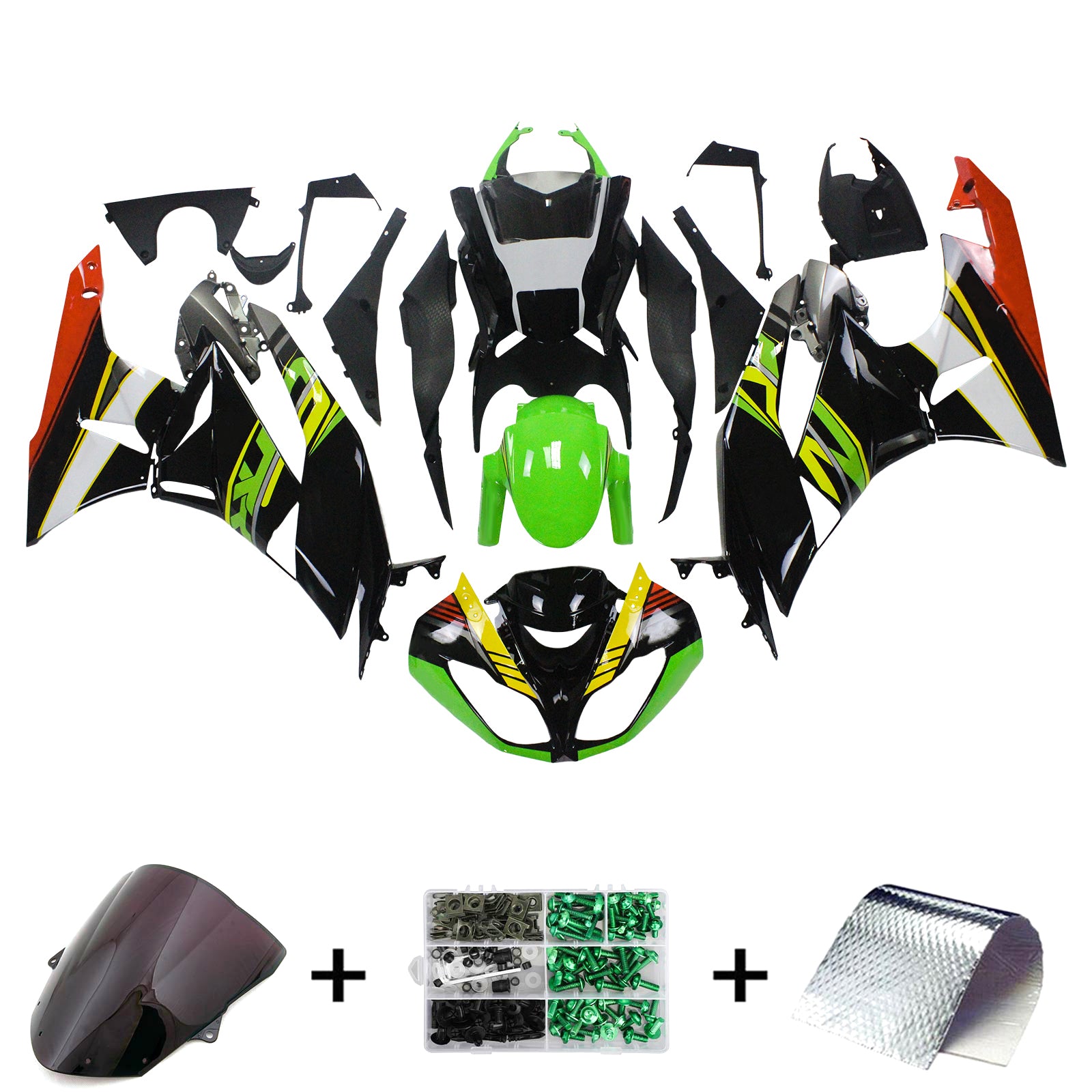 Fairing Kit For Kawasaki ZX6R 636 2009-2012 Generic