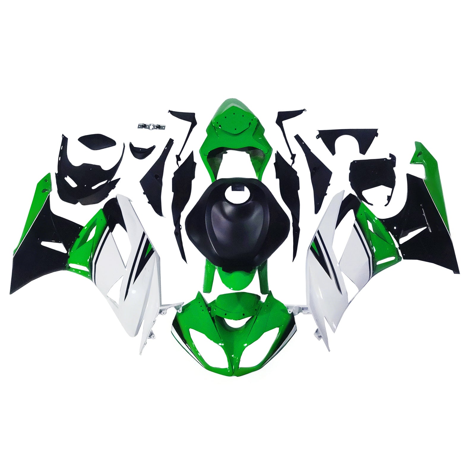Kawasaki ZX6R 636 2009-2012 Fairing Kit Bodywork Plastic ABS