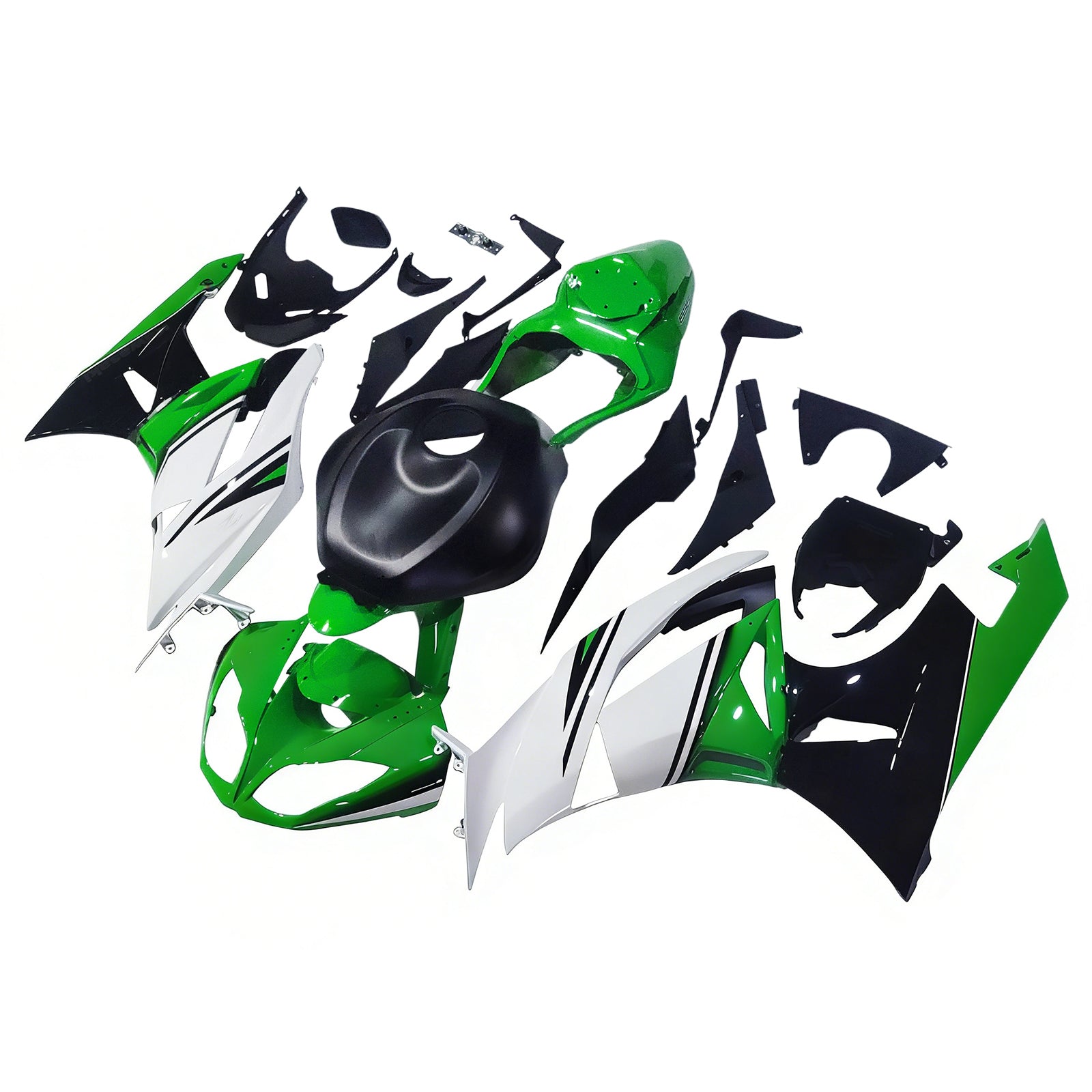 Kawasaki ZX6R 636 2009-2012 Fairing Kit Bodywork Plastic ABS