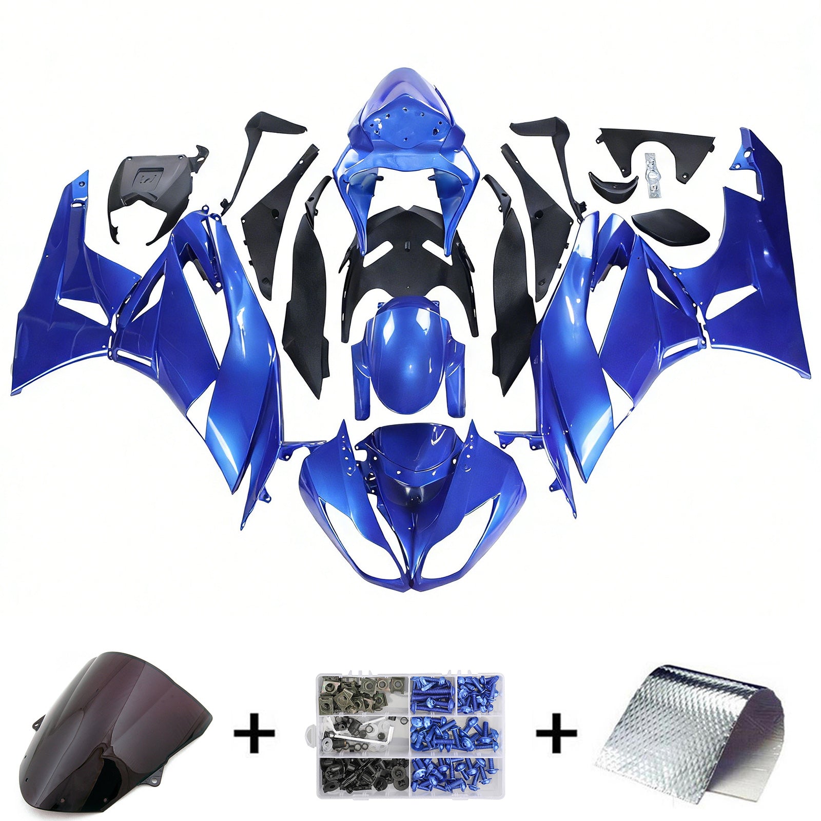Kawasaki ZX6R 636 2009-2012 Kit Carenado Carrocería Plástico ABS