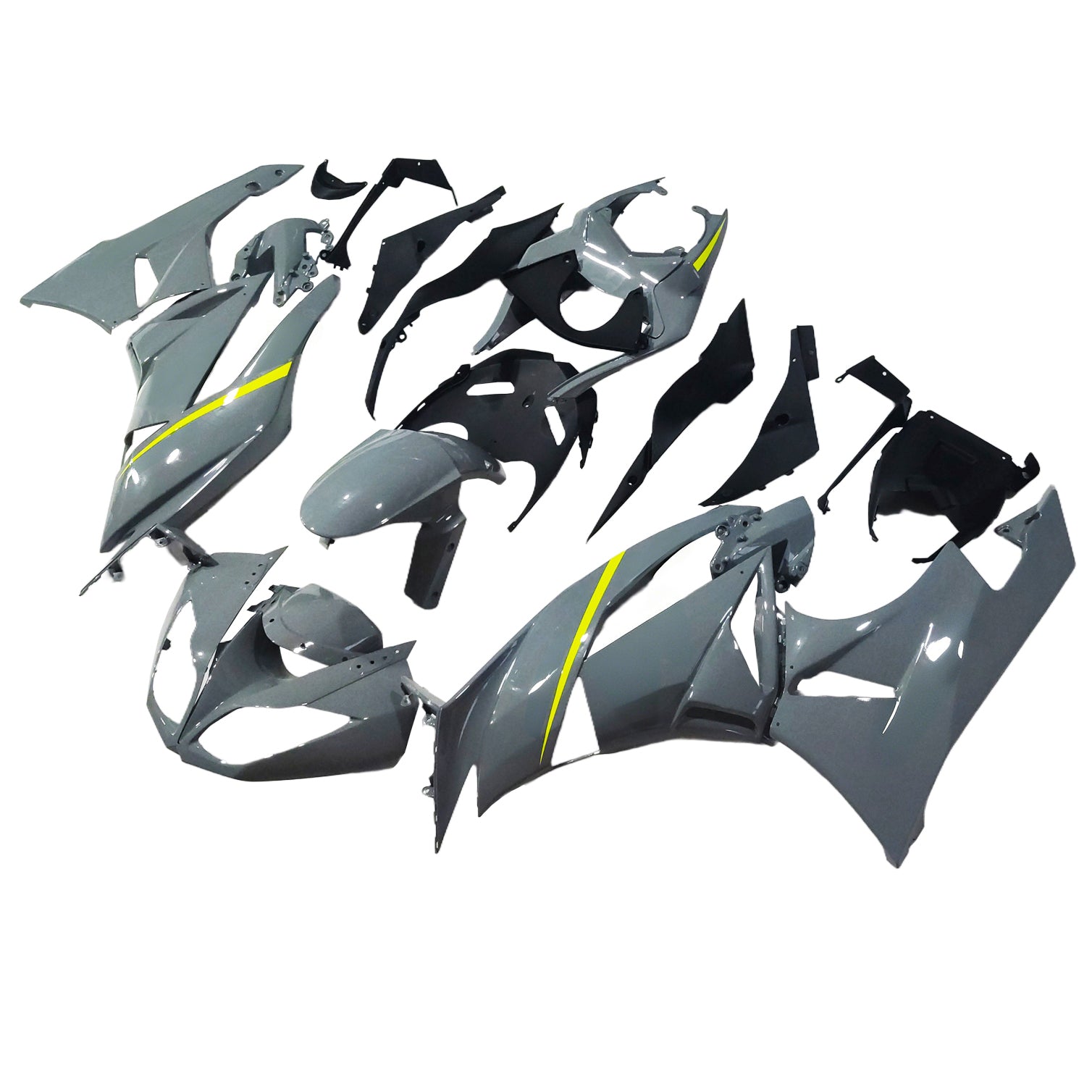 Kawasaki ZX6R 636 2009-2012 Fairing Kit Bodywork Plastic ABS