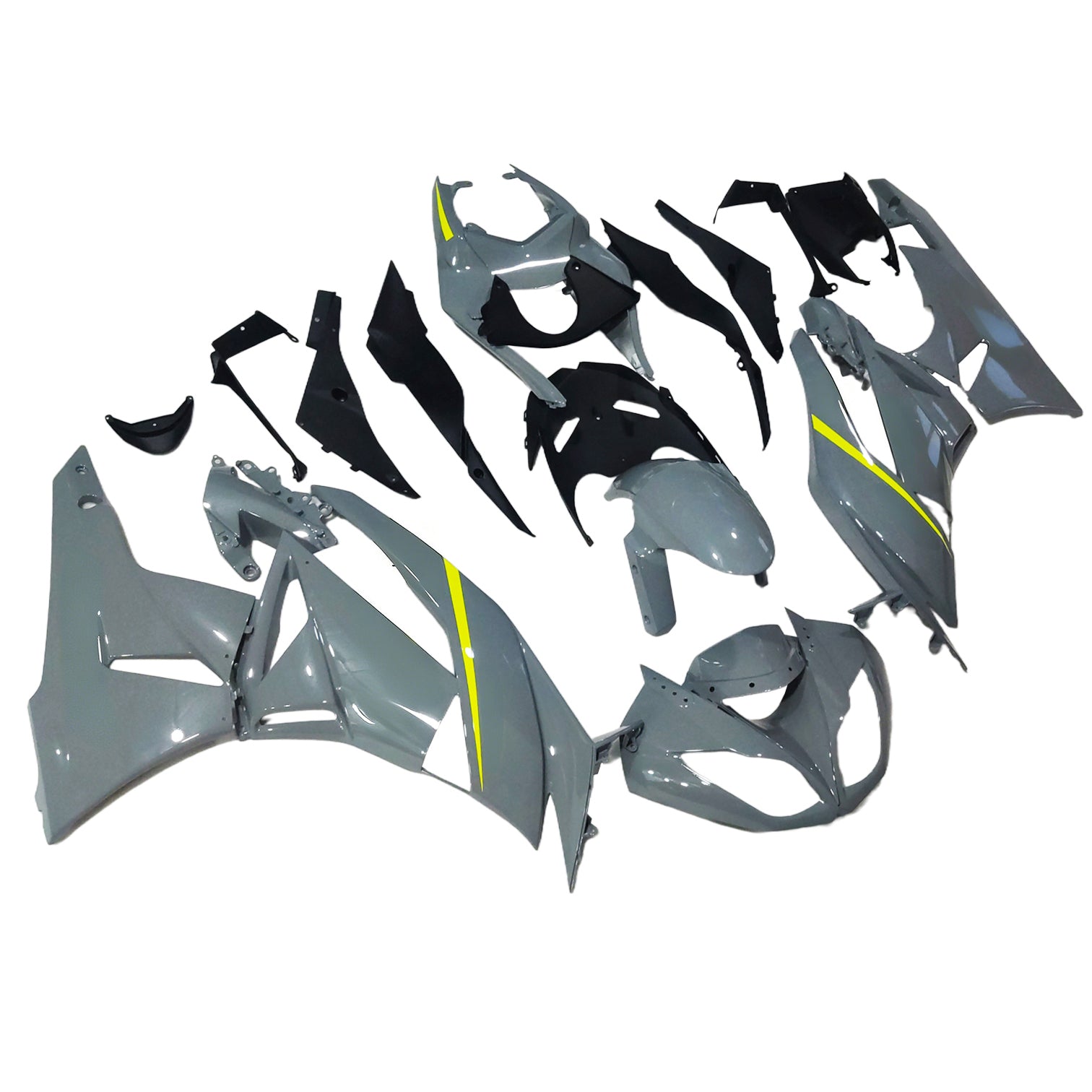 Kawasaki ZX6R 636 2009-2012 Fairing Kit Bodywork Plastic ABS