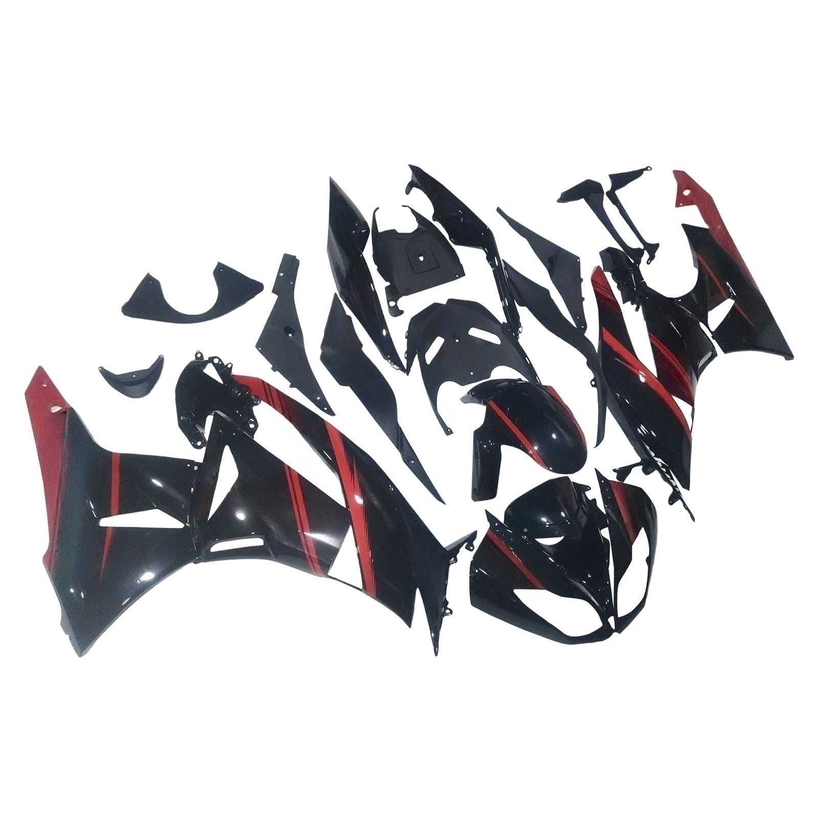 Kawasaki ZX6R 636 2009-2012 Fairing Kit Bodywork Plastic ABS