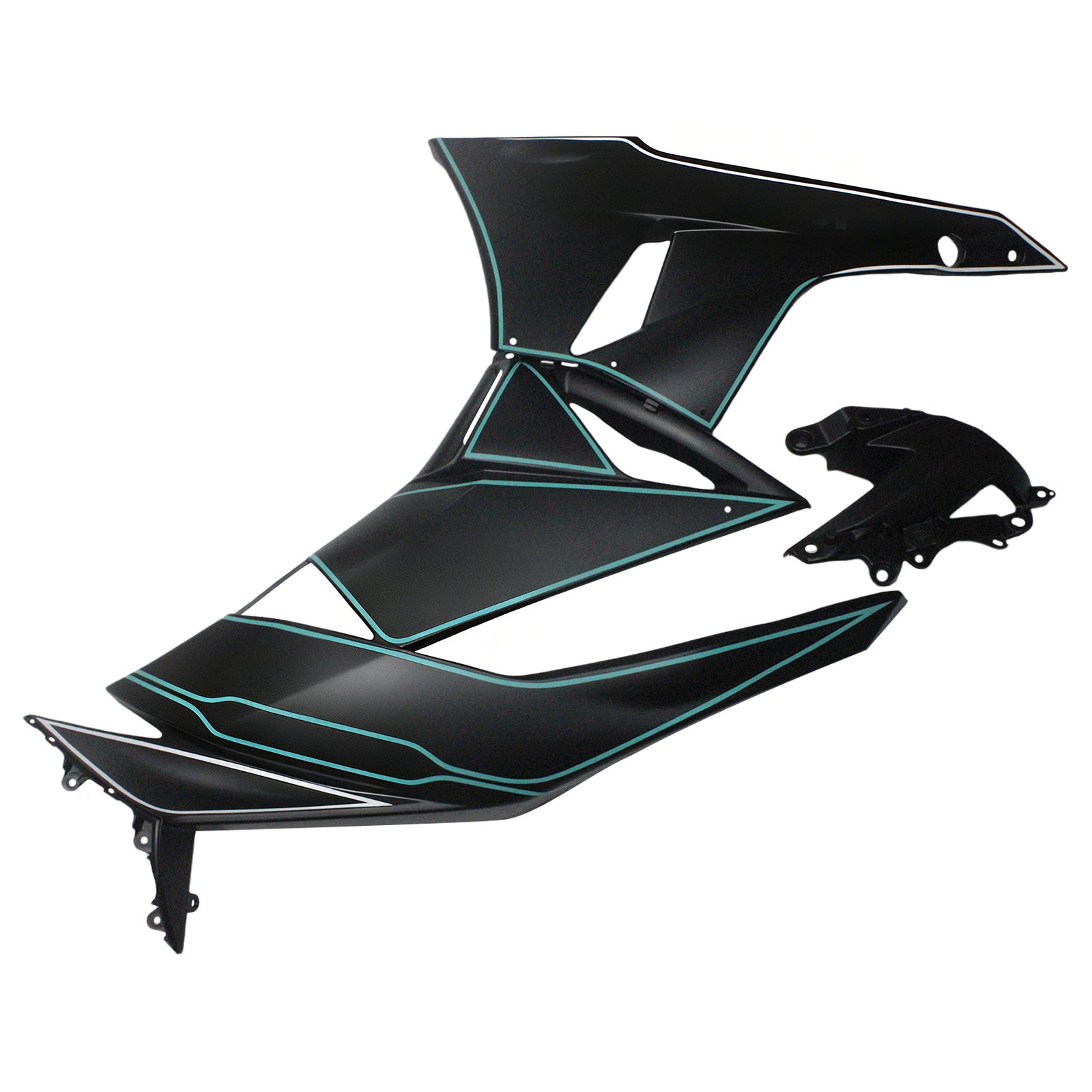 Kawasaki ZX6R 636 2009-2012 Fairing Kit Bodywork Plastic ABS