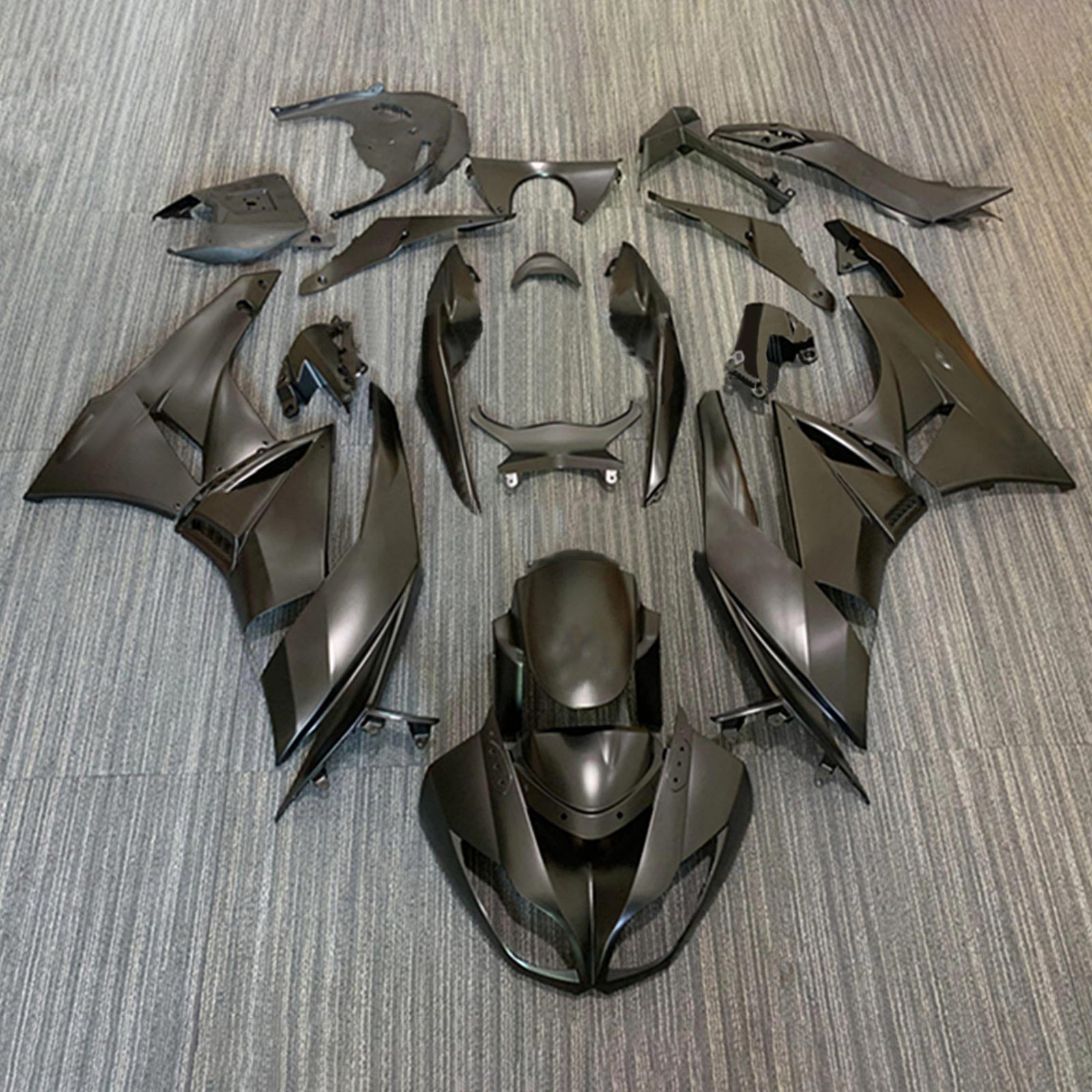 Kawasaki ZX6R 636 2009-2012 Fairing Kit Bodywork Plastic ABS