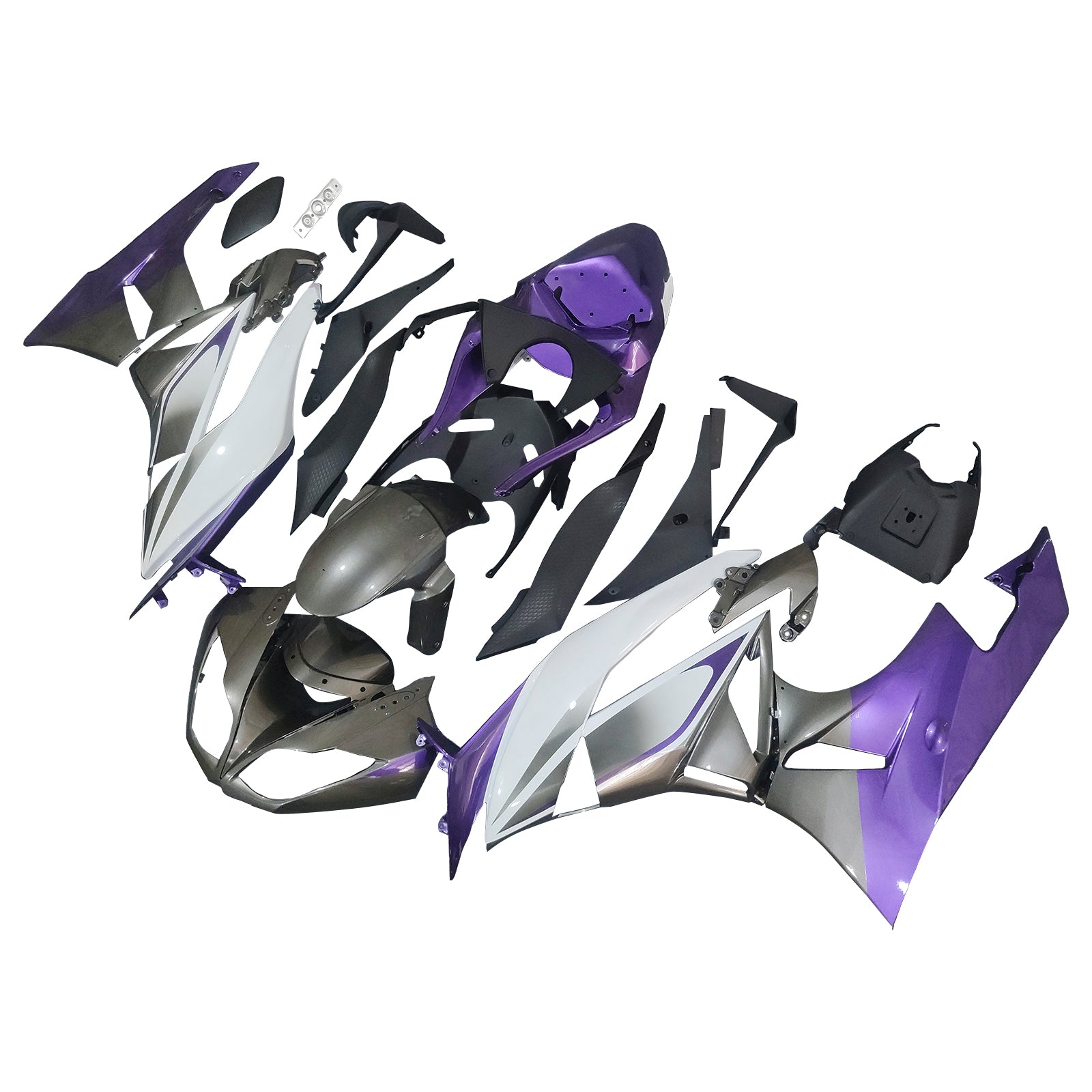 Kawasaki ZX6R 636 2009-2012 Fairing Kit Bodywork Plastic ABS