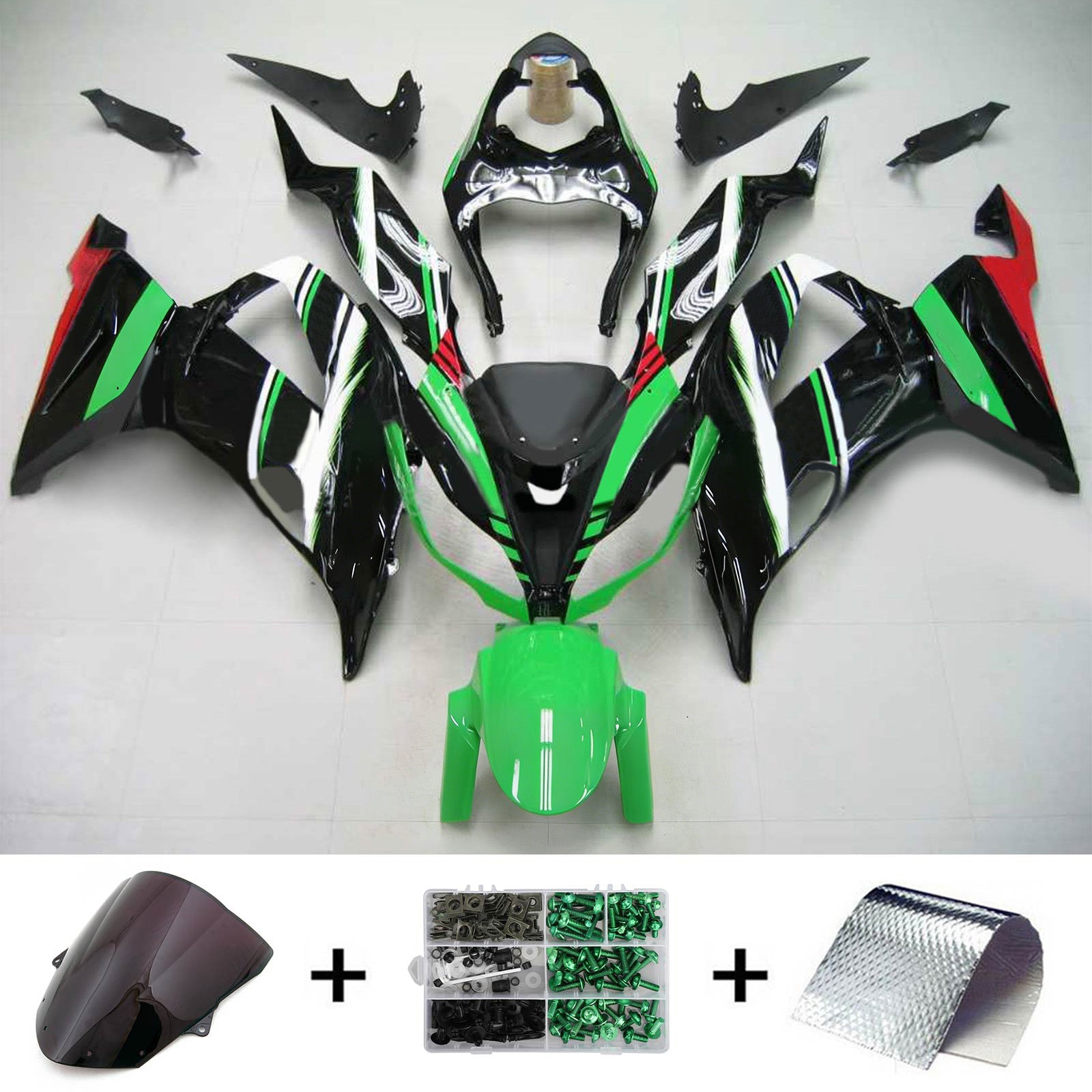Kit Carenado Para Kawasaki ZX6R 636 2013-2018 Genérico