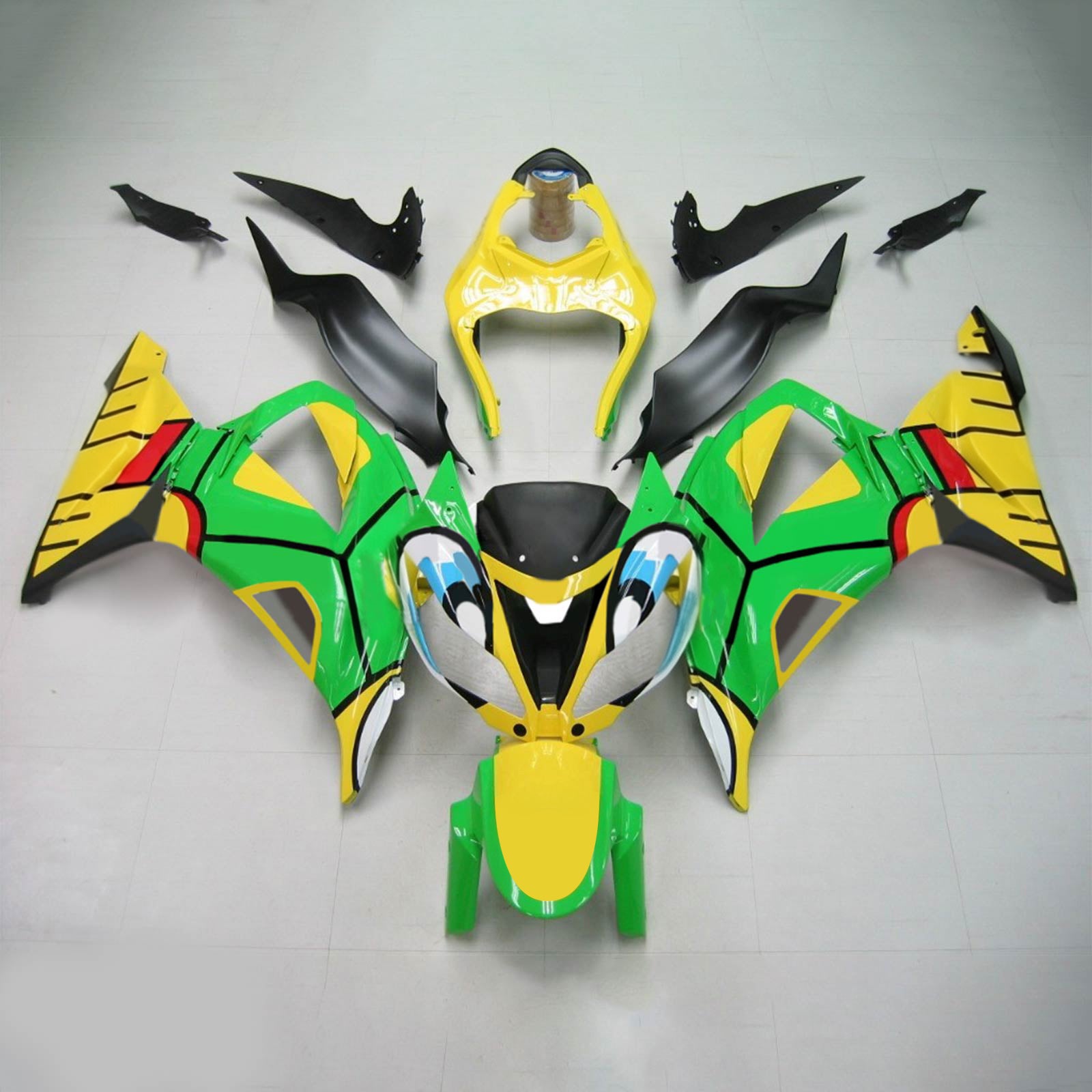 가와사키 ZX6R 636 2013-2018용 일반 페어링 키트